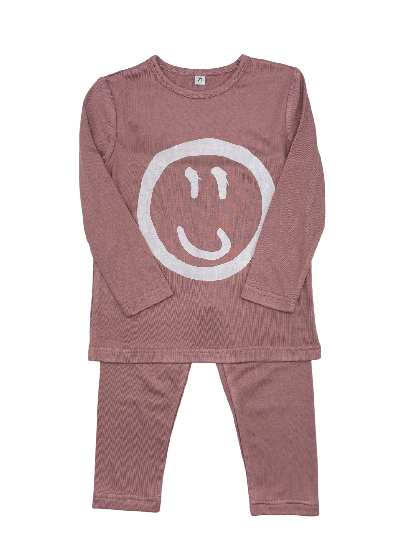 Sister Fruit Girl's Mauve Smily Pajamas