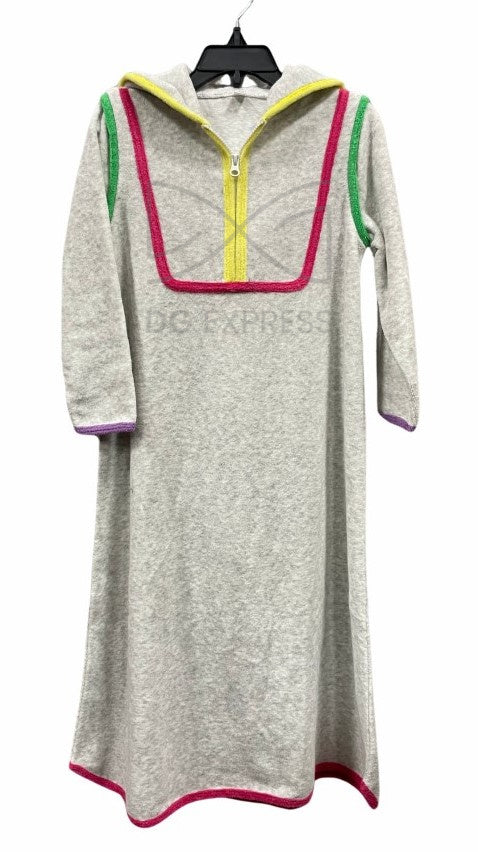 Sister Fruit Girl's Heather Grey/Color Trim Terry
