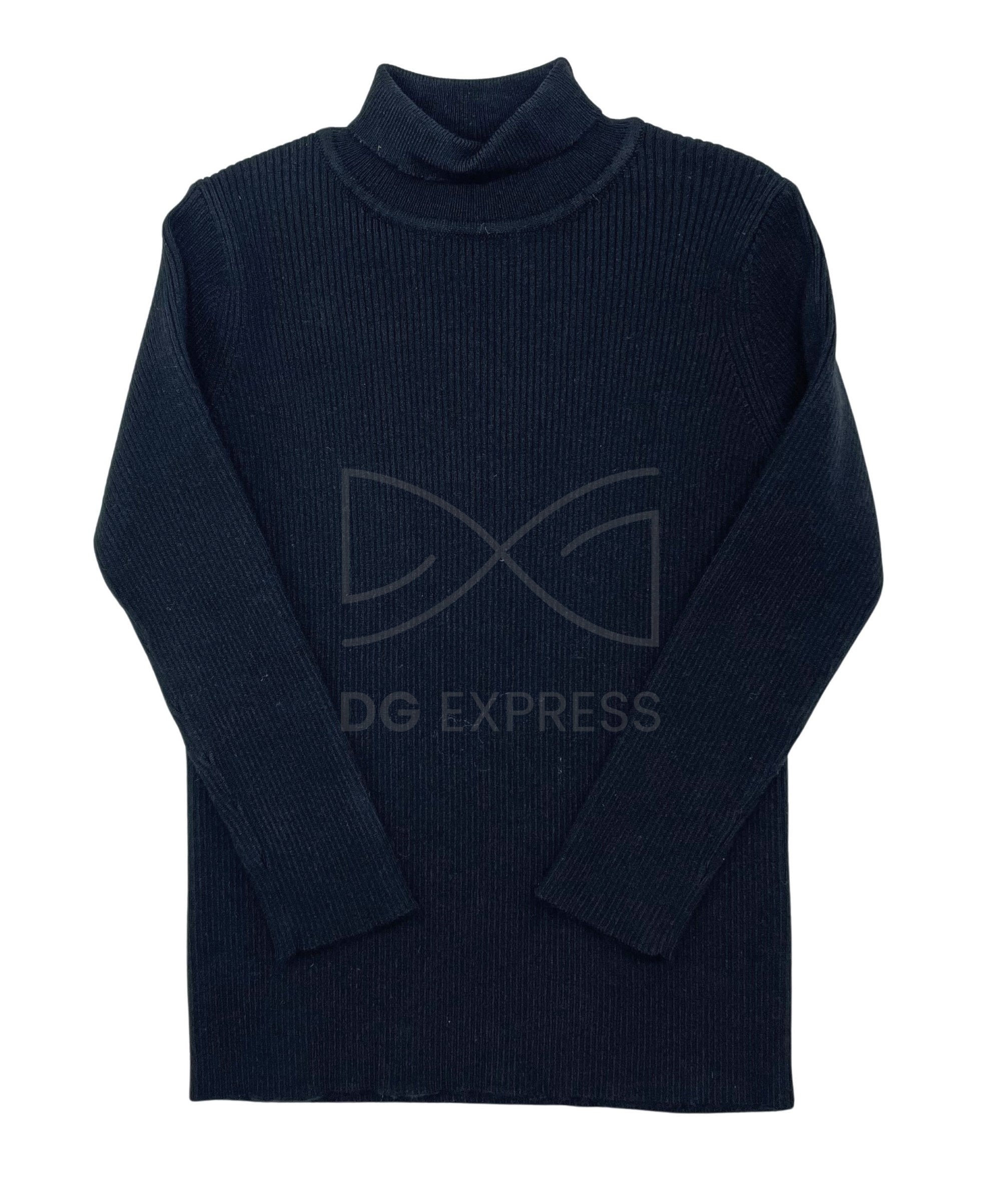 9402 Turtle Neck Black Rw