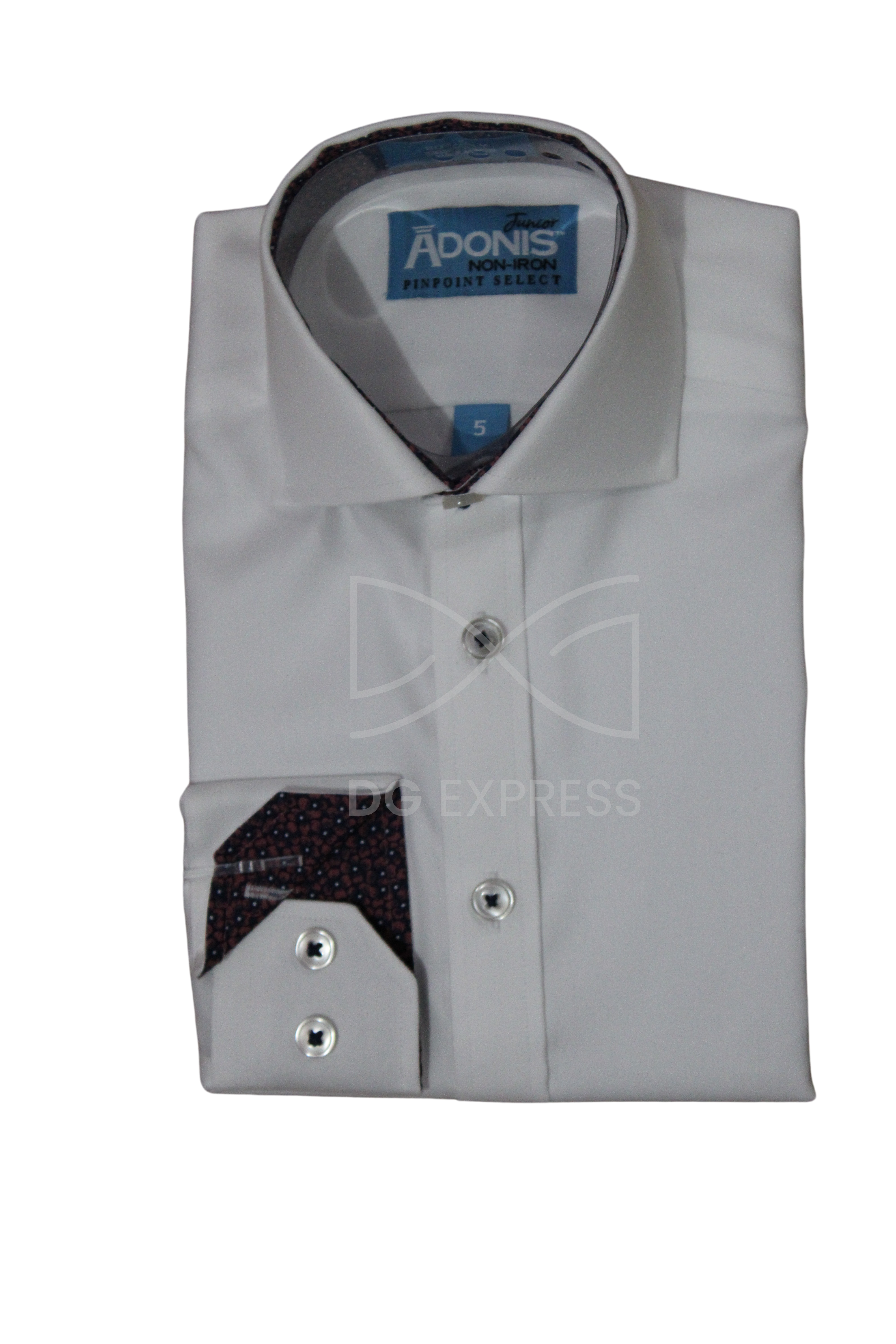 Adonis Boy's Shirt -Contrast Collar