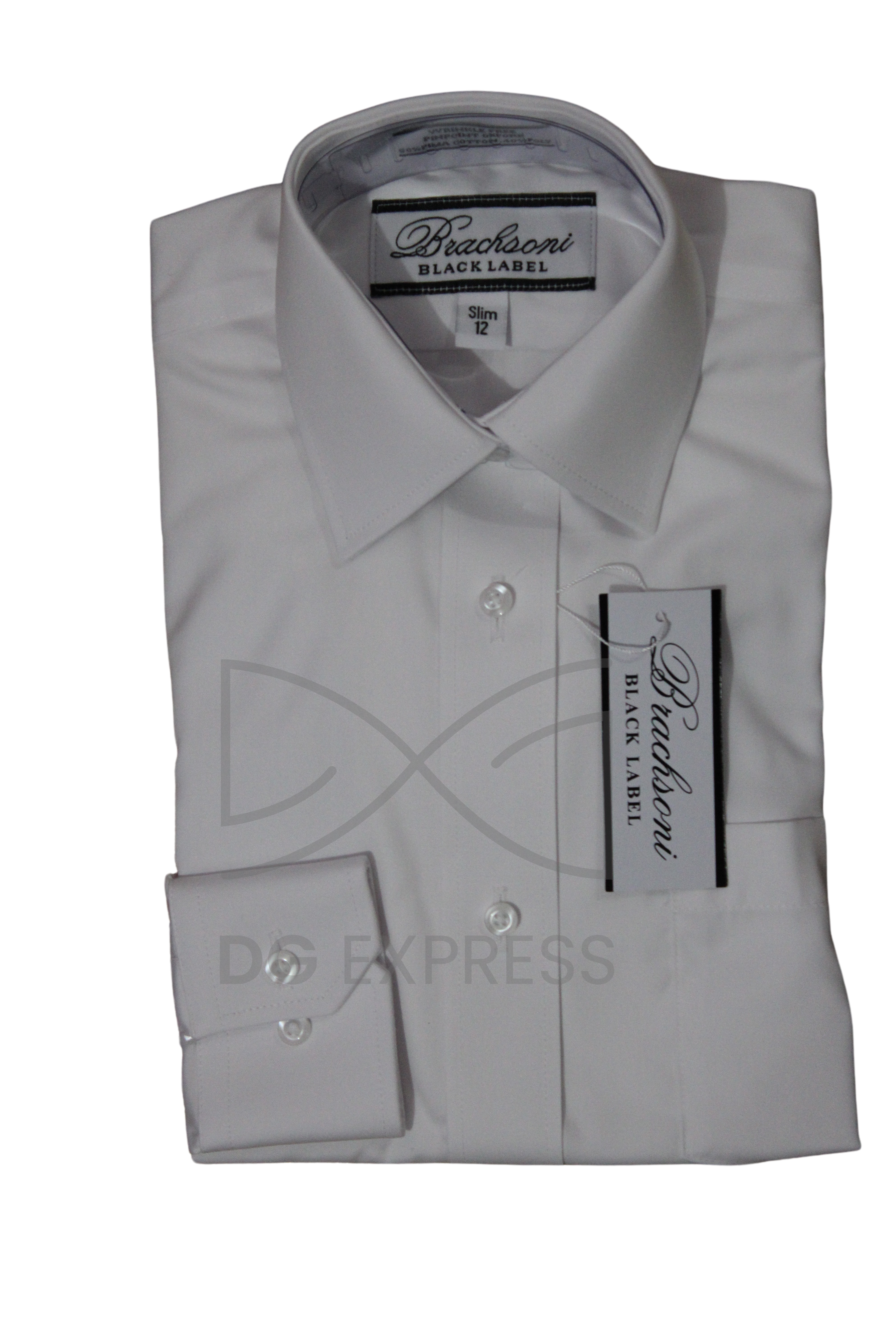 Brachsoni Black Label Slim Fit Chasidish Shirt - 1