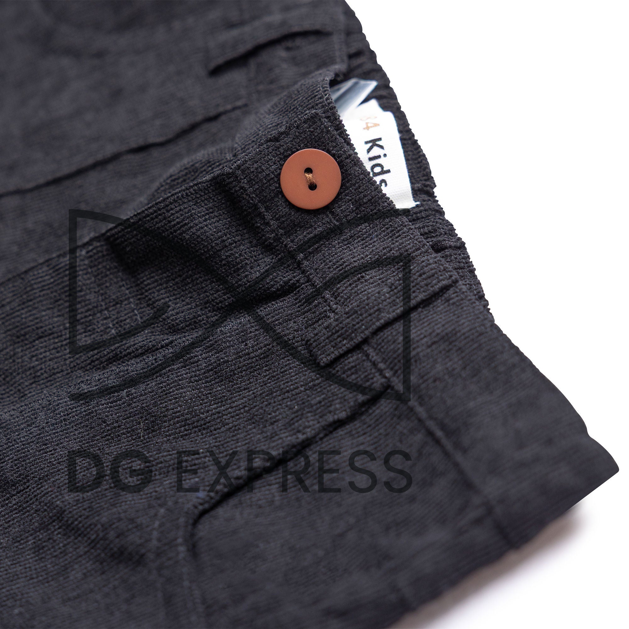 1984 Corduroy Boy's Black Pants