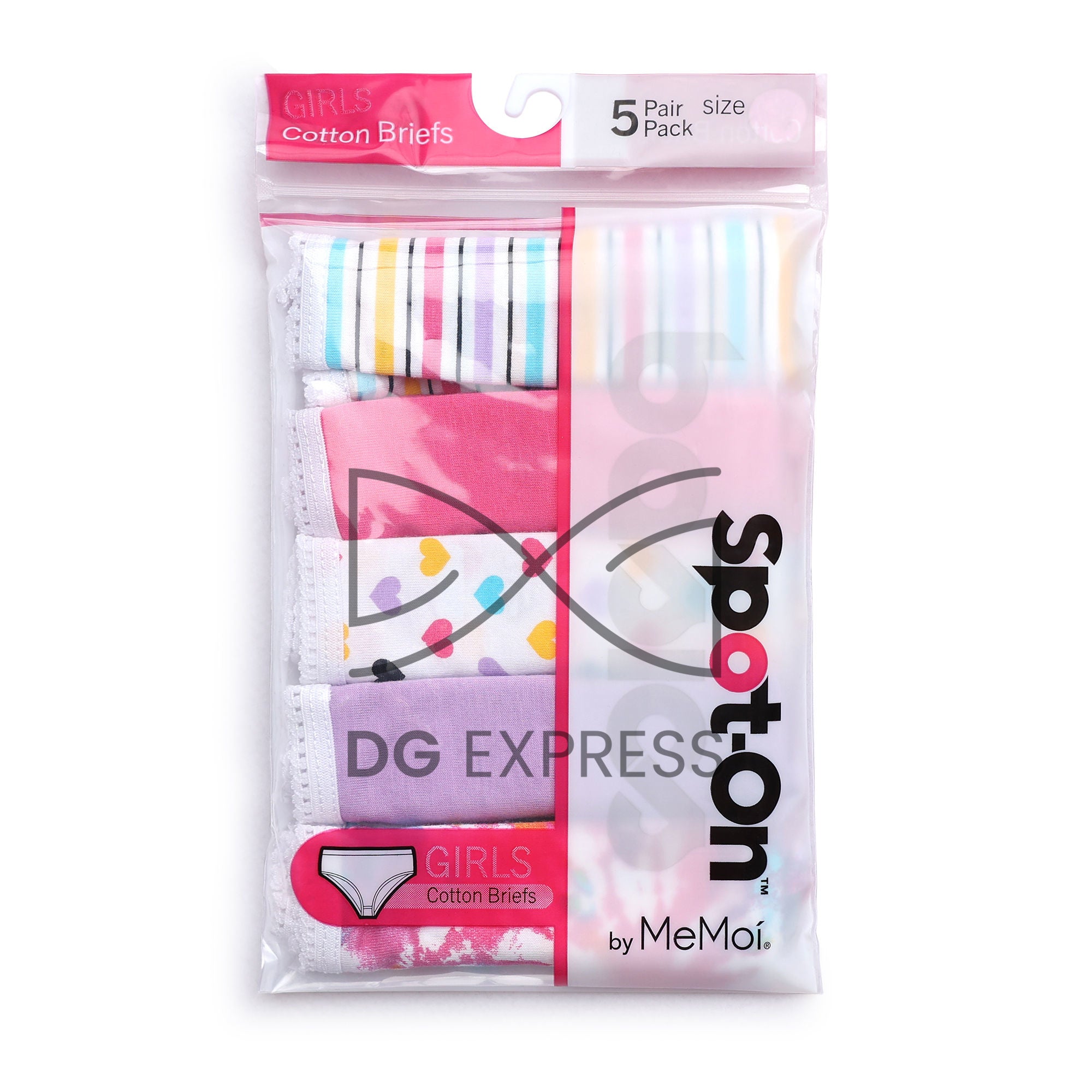 Spot-On Basics Girl's Panties
