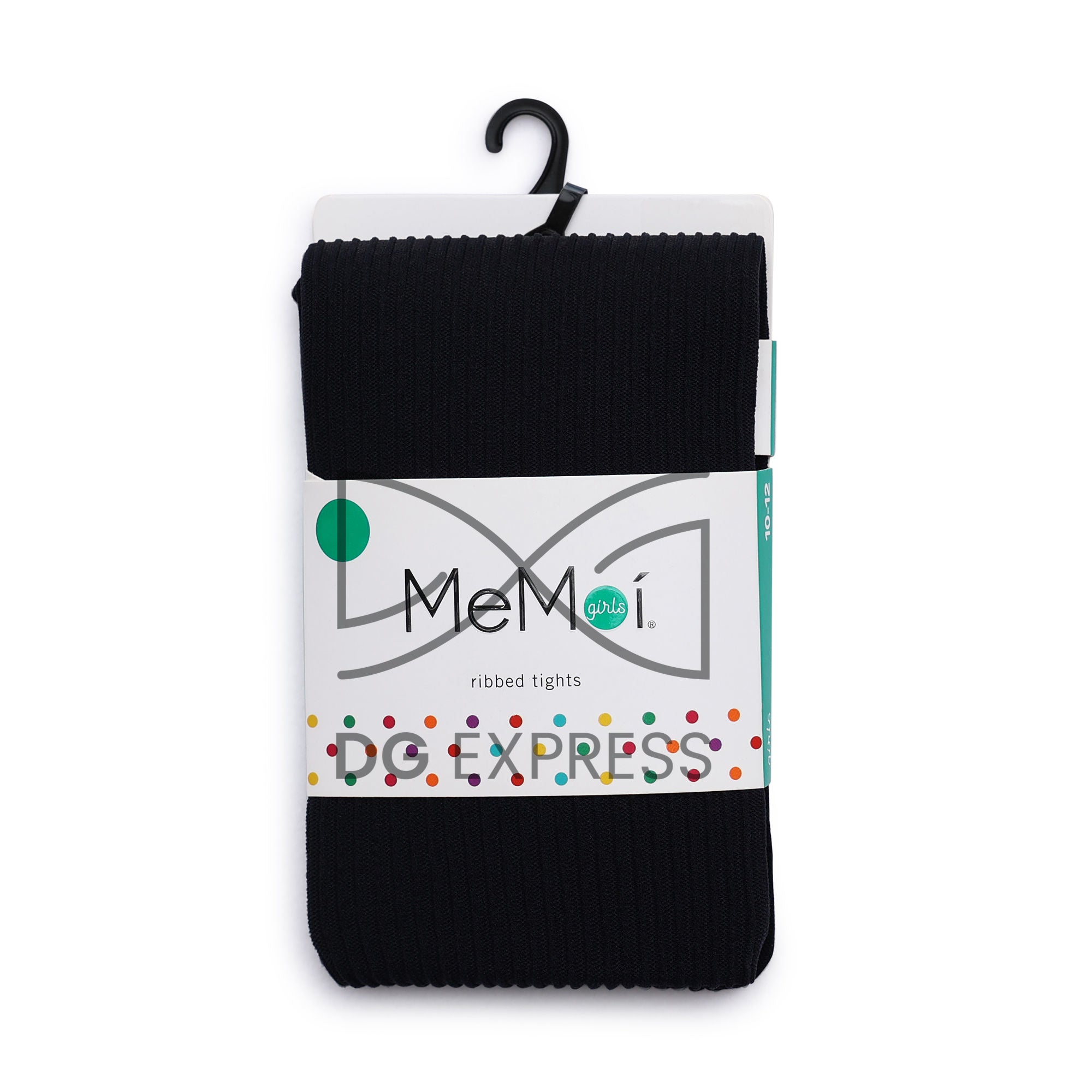 Memoi Girls Microfober Ribbed Tights