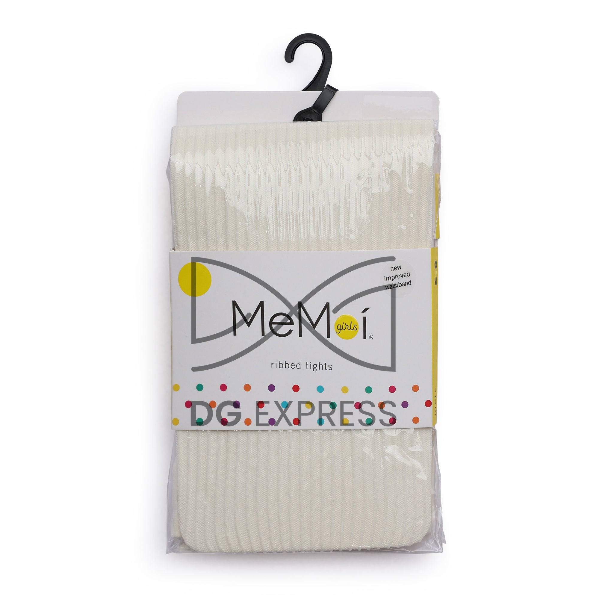 Memoi Girls Microfober Ribbed Tights