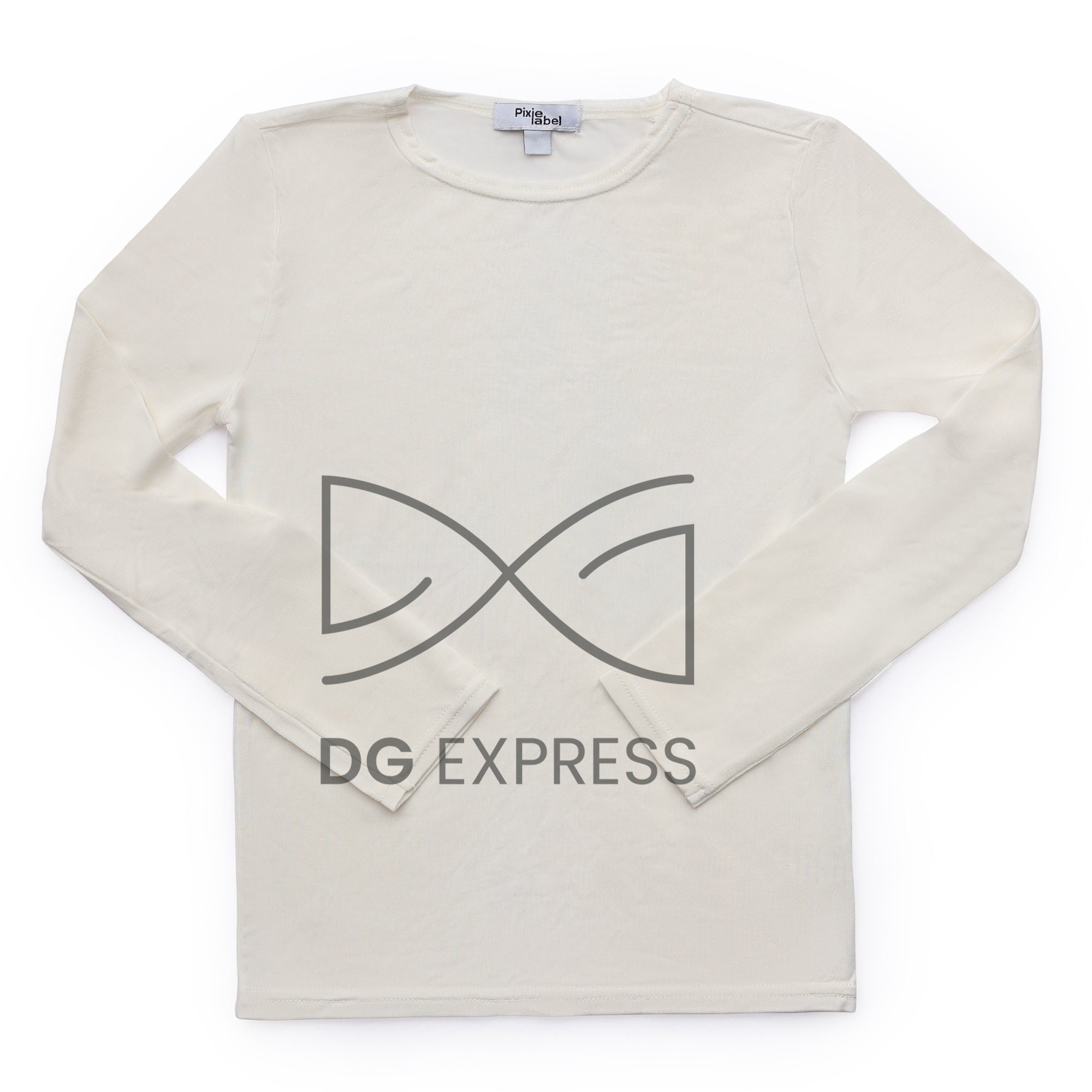 1984 Girl's Ivory Long Sleeve Shells