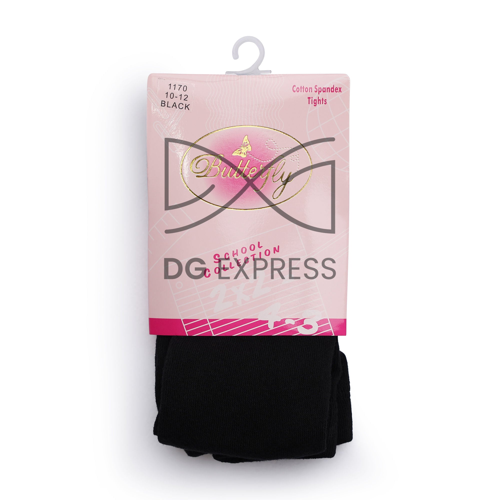 Butterfly Girls Flat Cotton Tights
