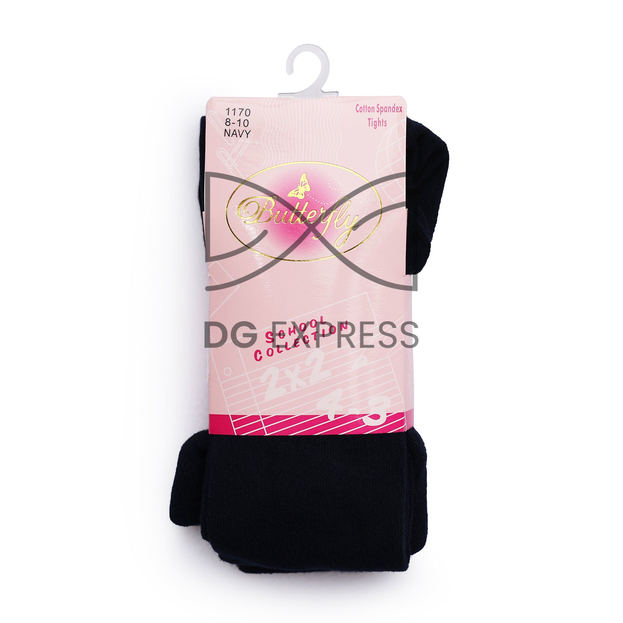 Butterfly Girls Flat Cotton Tights