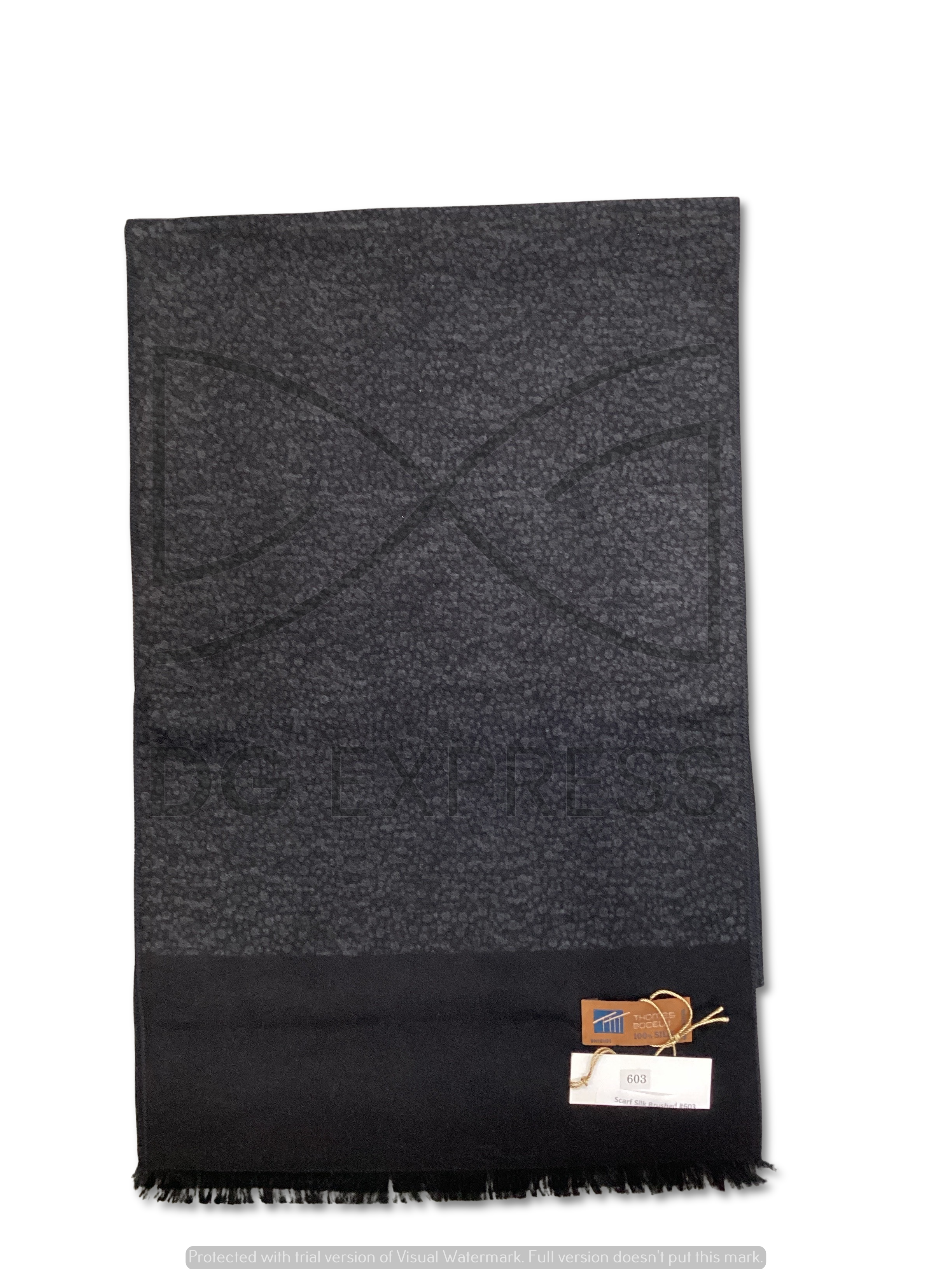 Thomes Bocelli Men's Brushed Silk Scarf #603