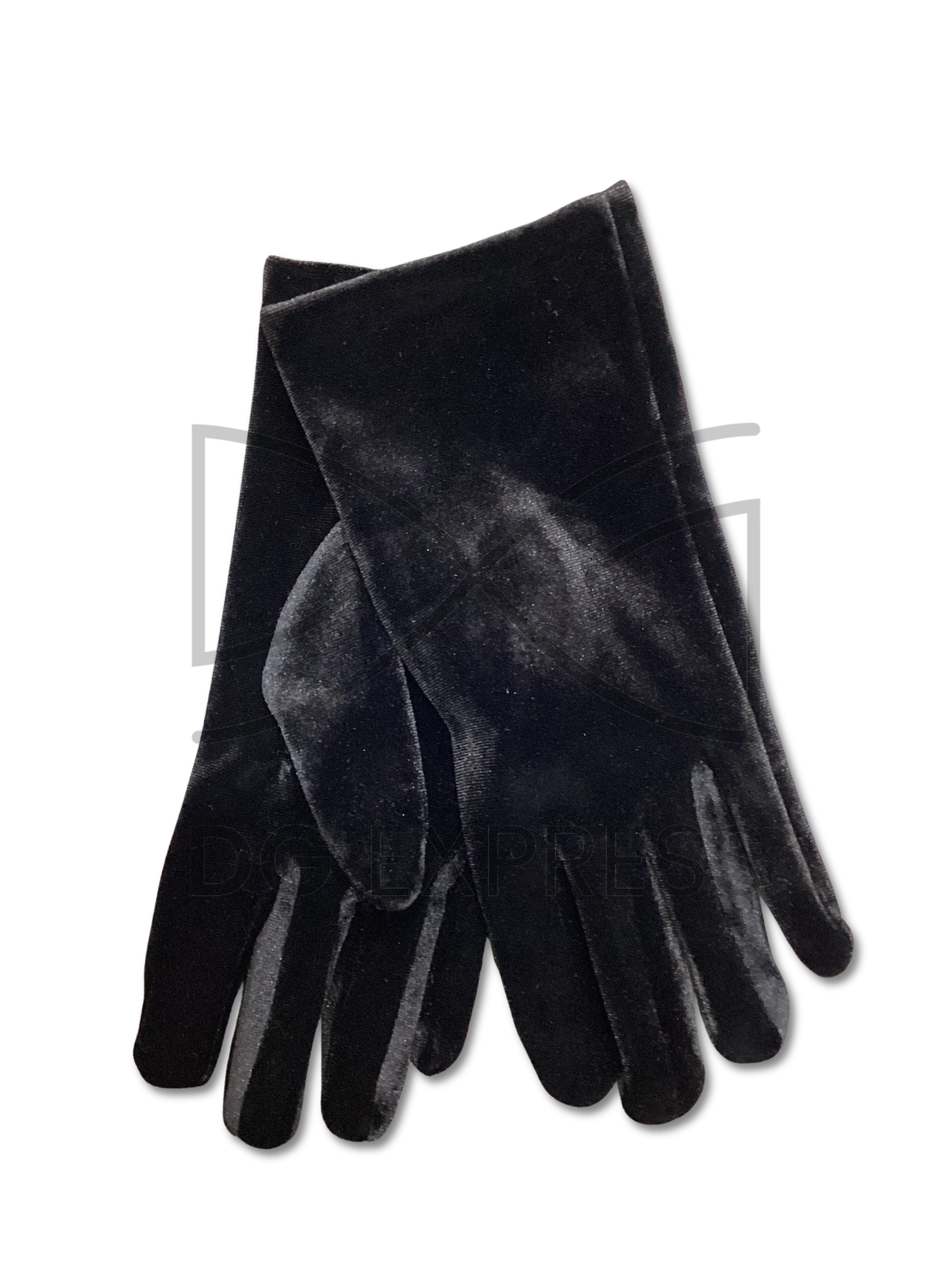 Ladies Velour Gloves