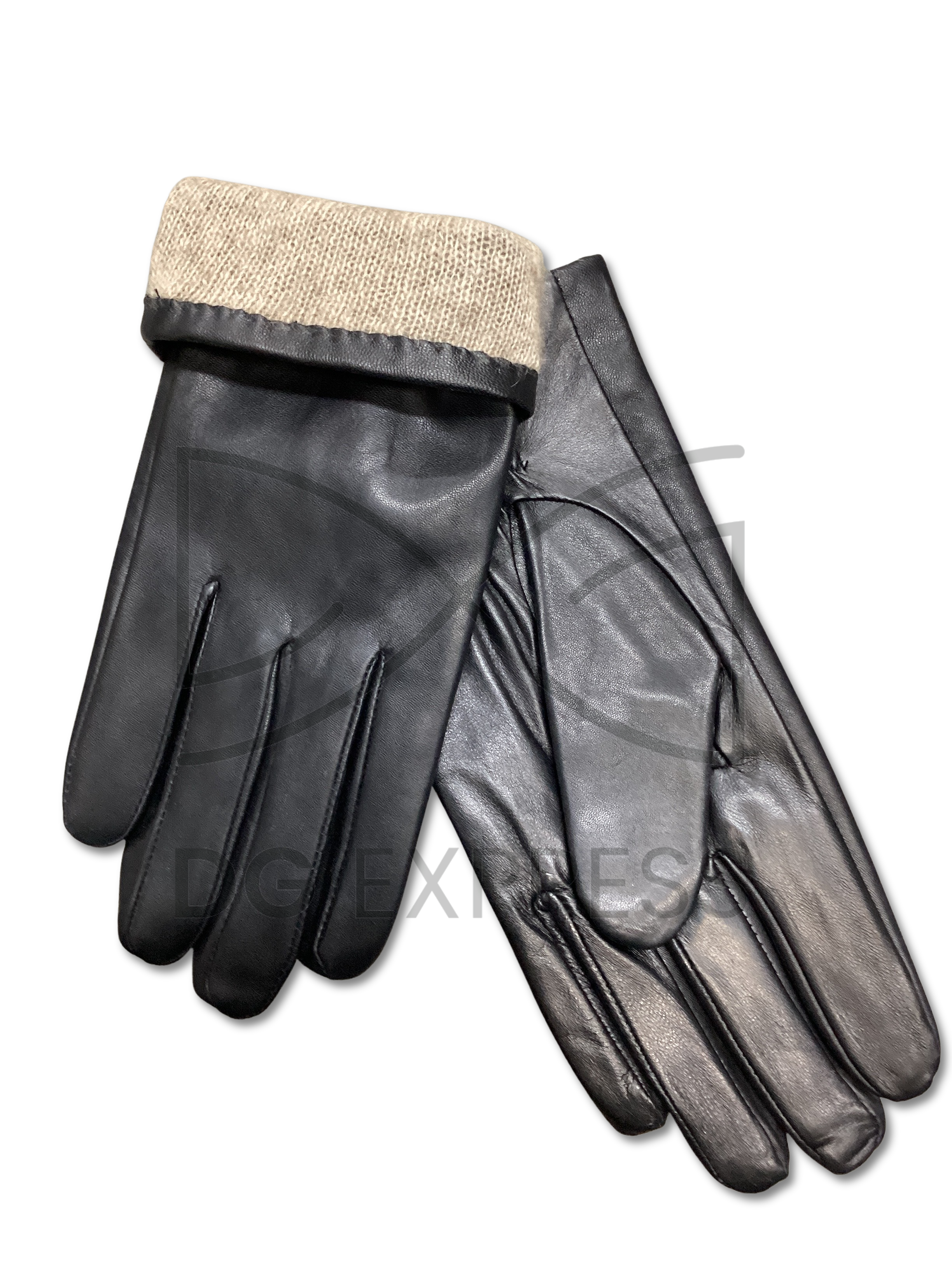 Ladies Leather Gloves With Cashmere Lining