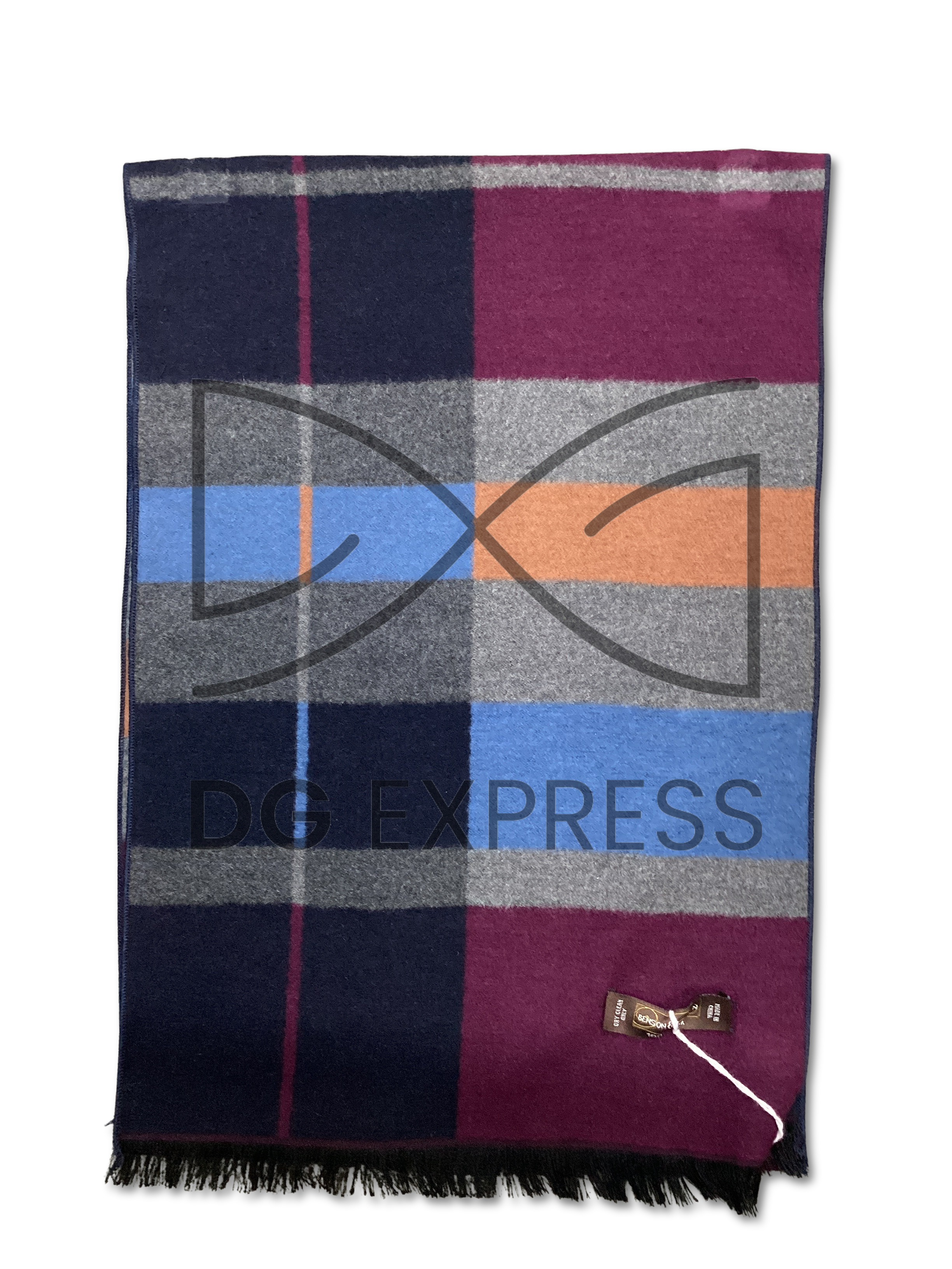 Benson & Brown Men's Brushed Silk Scarf #88