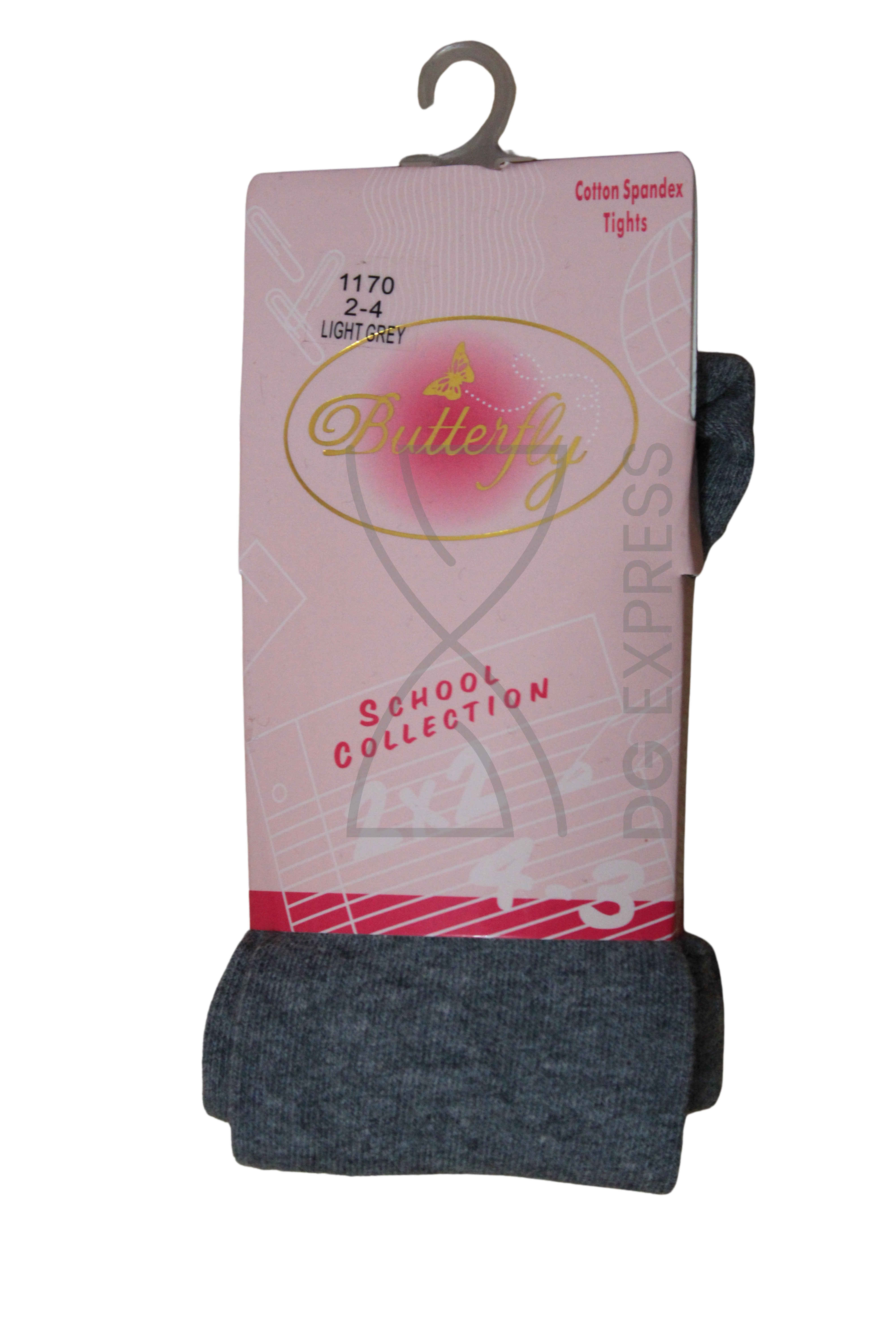 Butterfly Girls Flat Cotton Tights