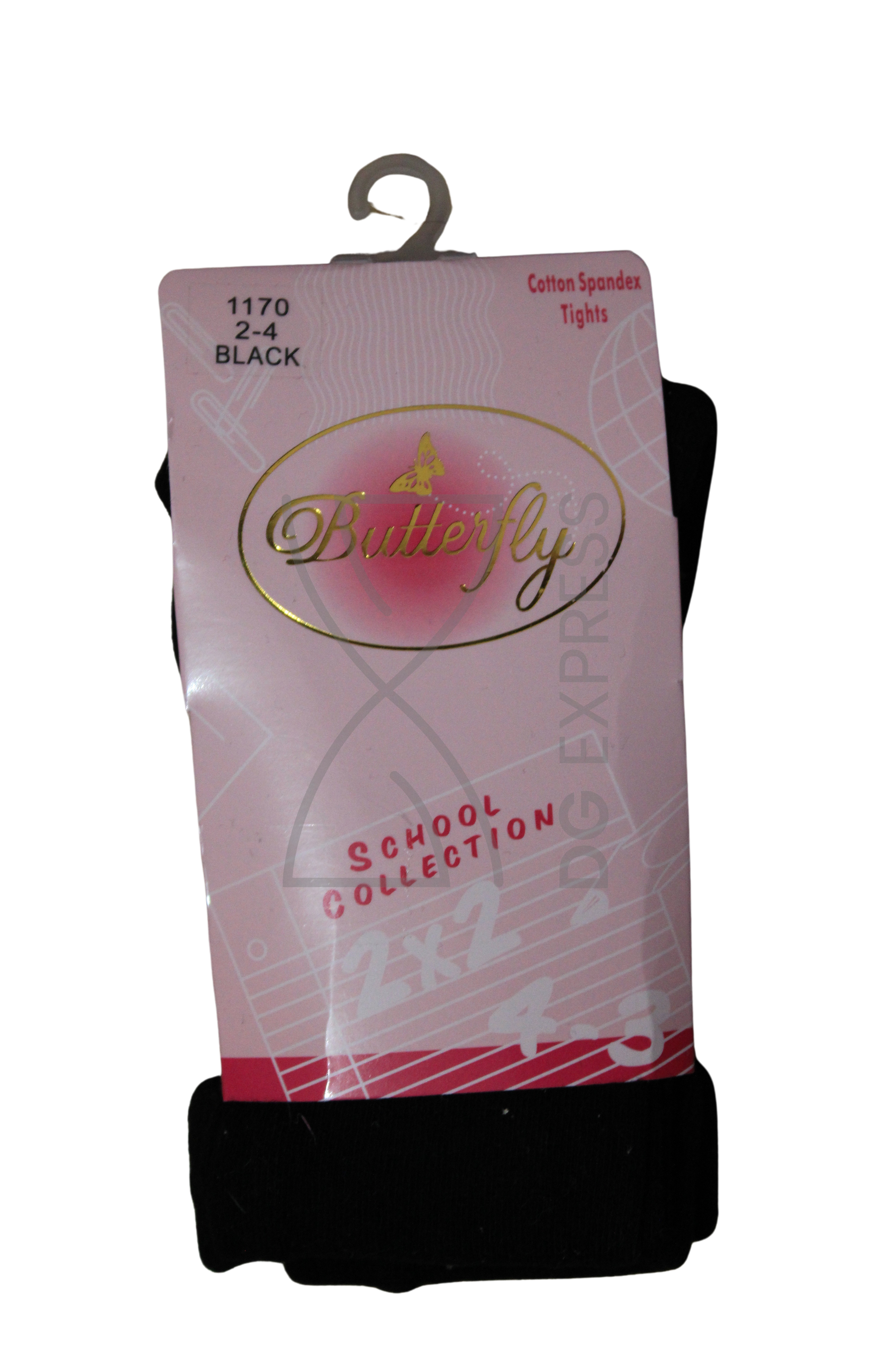 Butterfly Girls Flat Cotton Tights