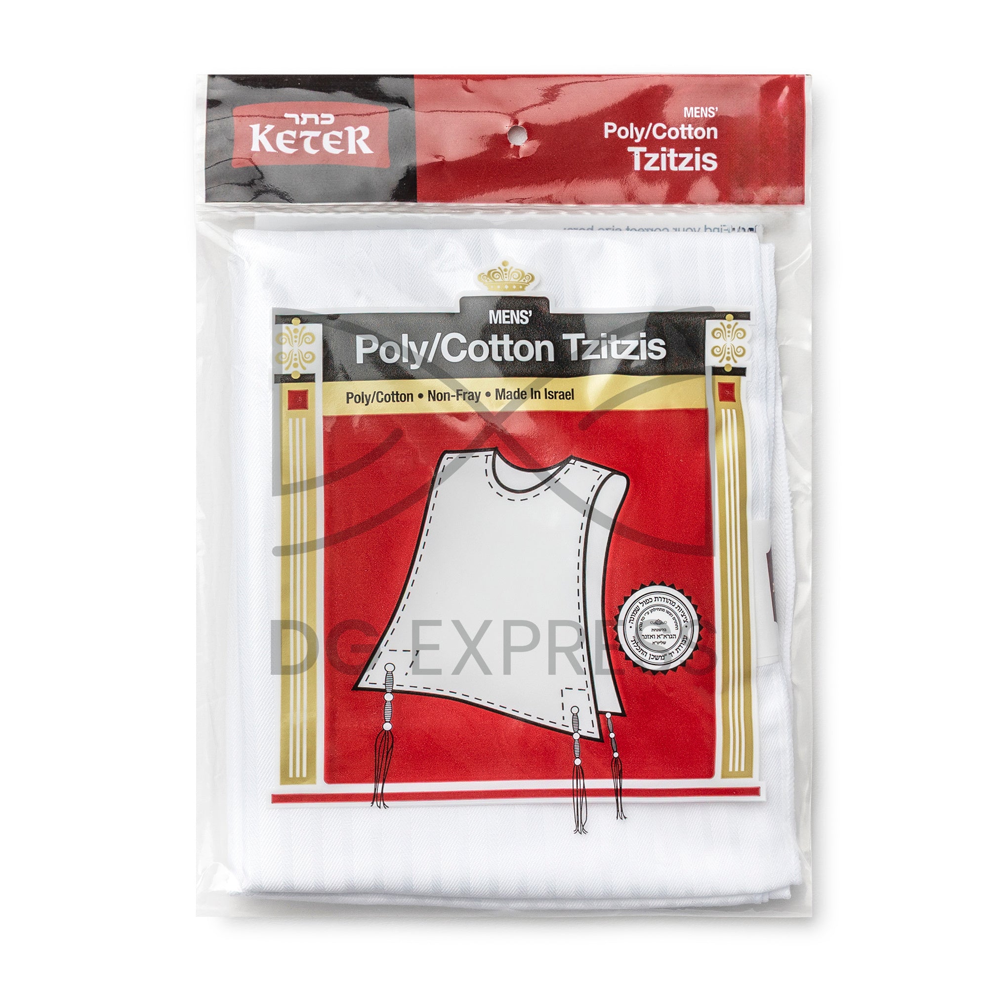 Keter Mens Poly-Cotton Tzitzis