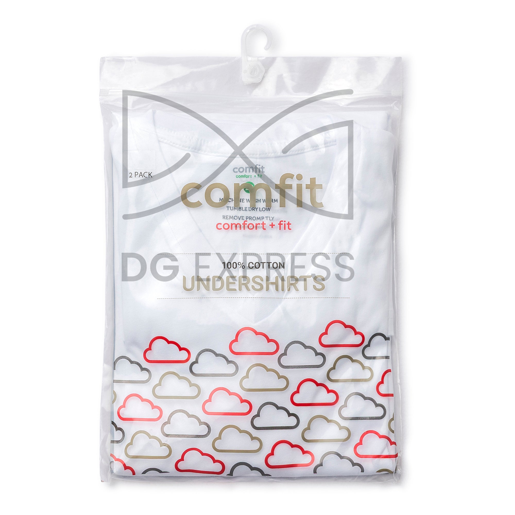 Comfit Mens V Neck Short Sleeve