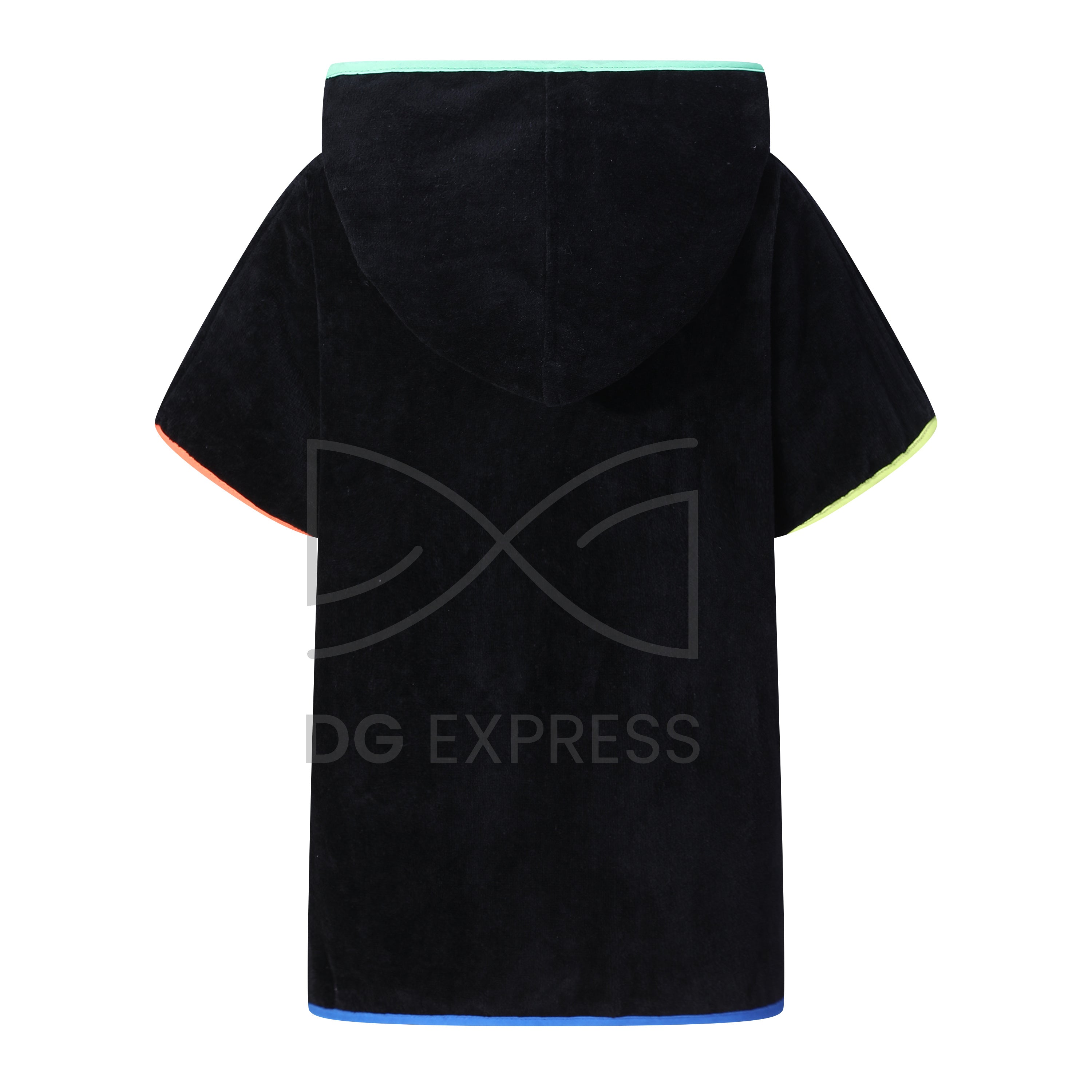 Abstract Boy's Towel Poncho