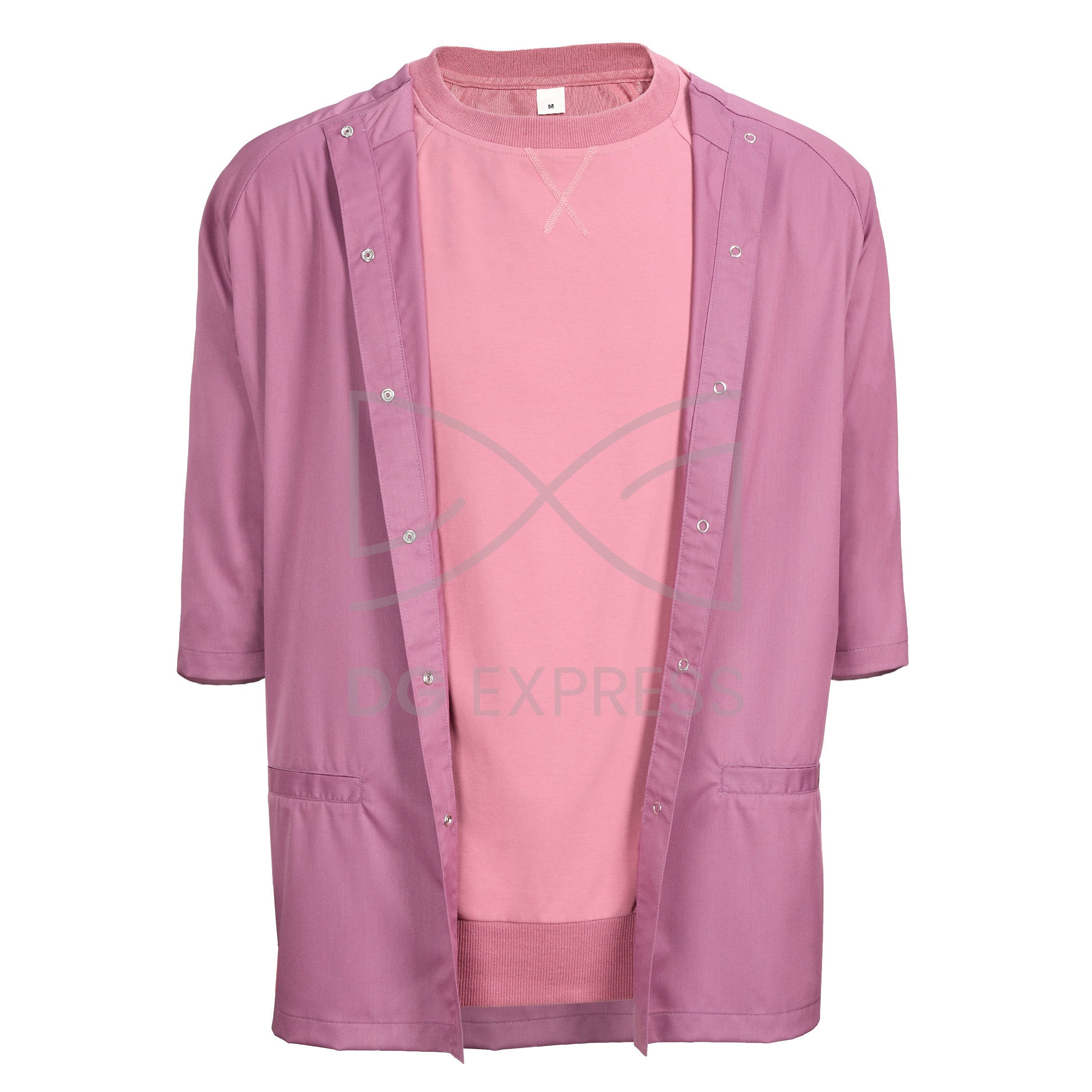 Modest Wear Cleaning Apron With Snaps