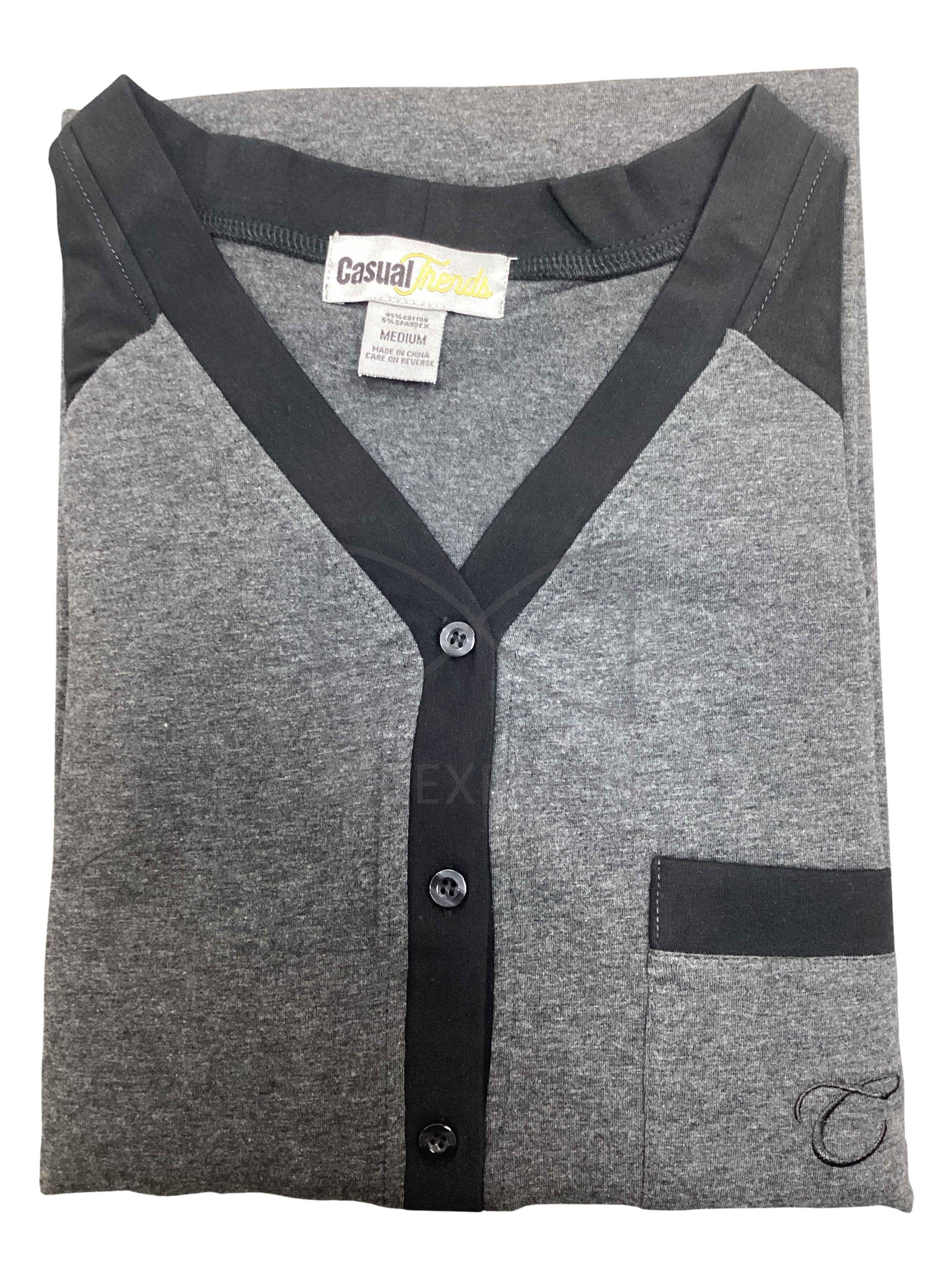 Robes King Mens Knit Night Shirt
