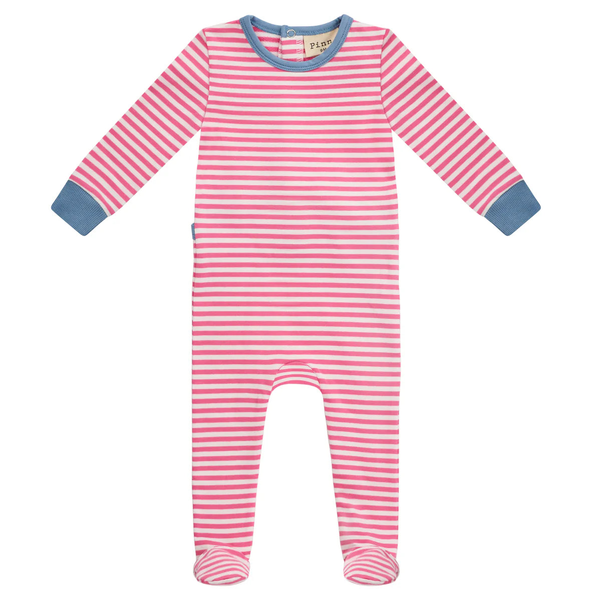 Pinn Baby Striped Footie