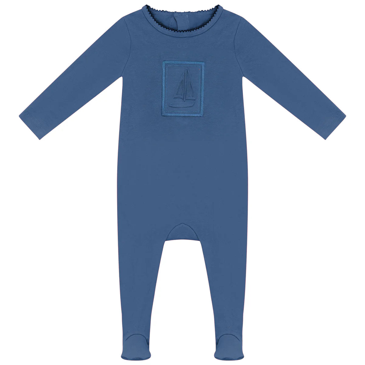 Pinn Embossed Boat Boys Footie