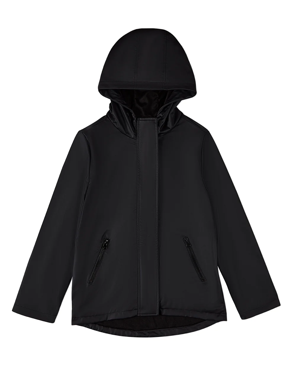 Memoi Classic Black Raincoat