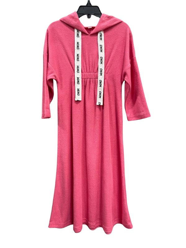 The Star Story Swim Tape Fuschia Girl's Terry Robe