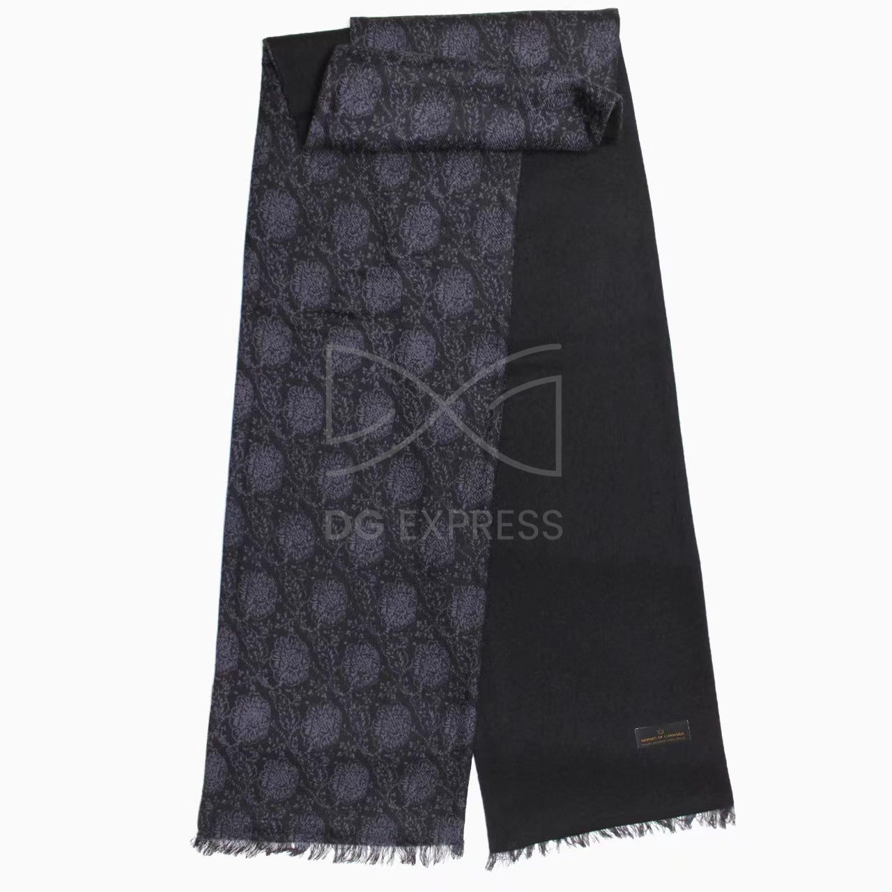 Marmodicarrara Mens Jacquard Wool Scarf 50