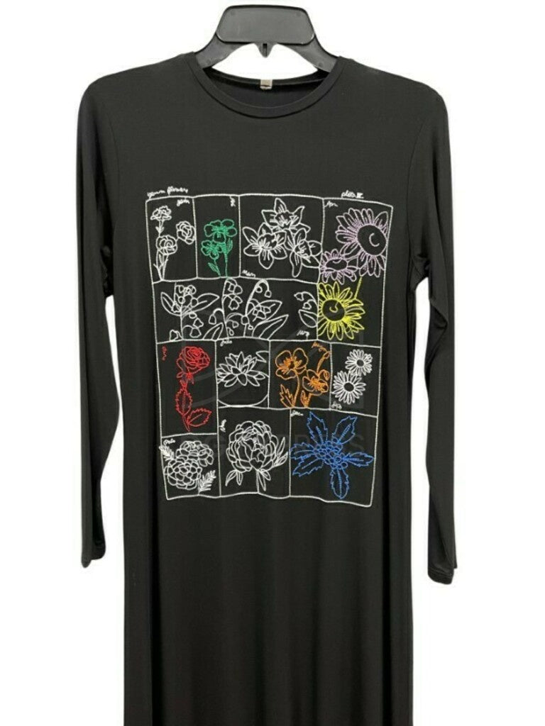 The Star Story Floral Patch Teen Night Gown