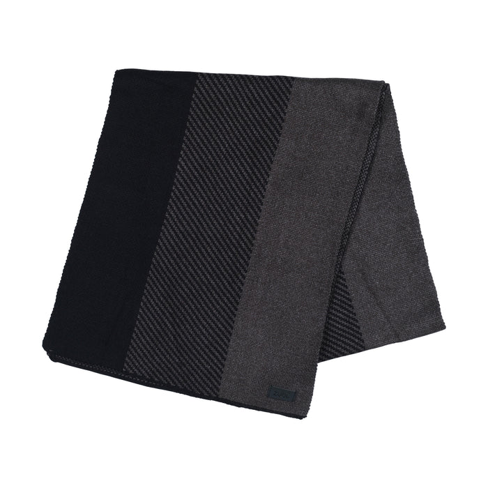 Zubii Men's Knit Diagonal Stripe Scarf #30-9