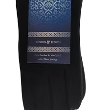 Benson & Brown Mens Leather - Wool Shell Gloves