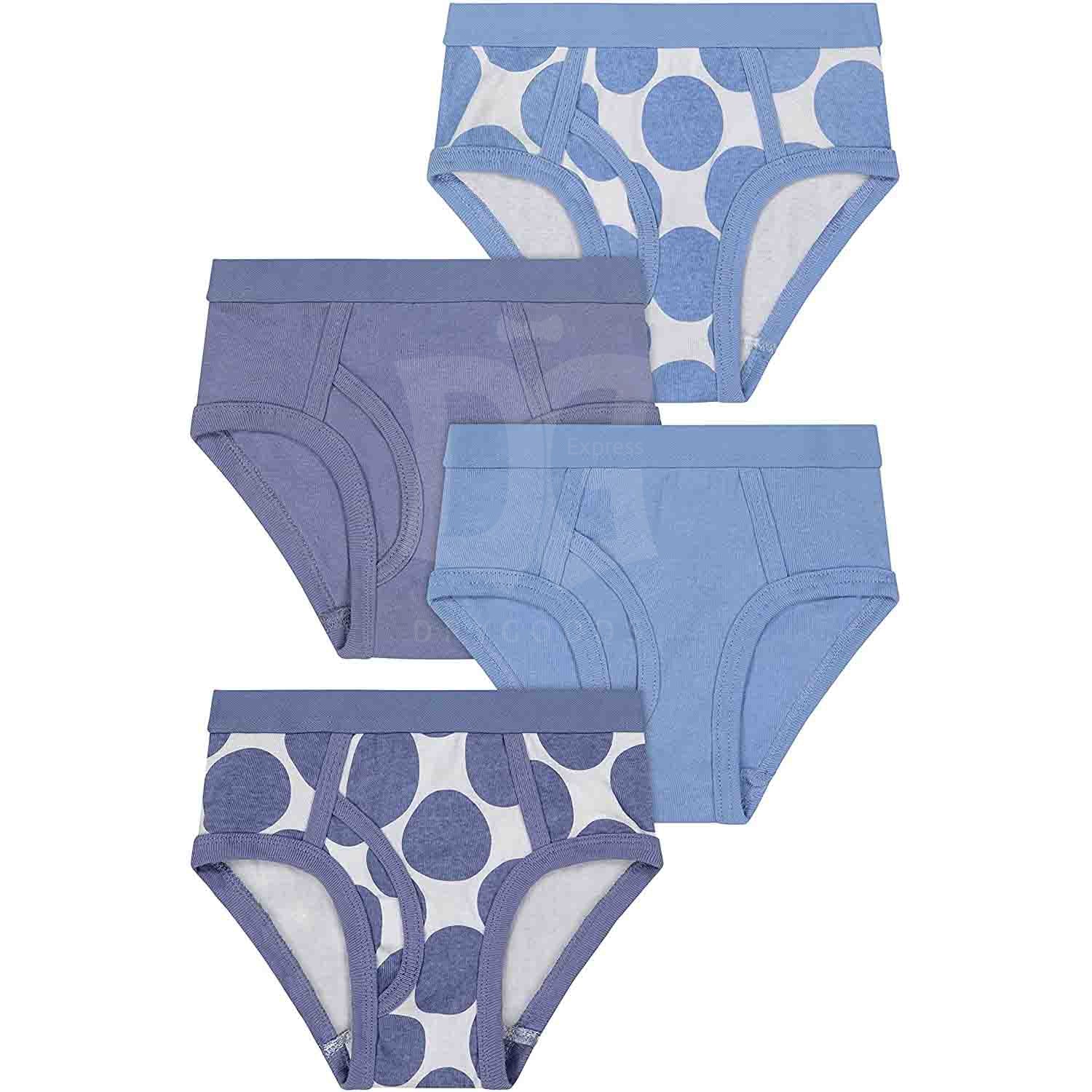 All Navy Boys Assorted Briefs