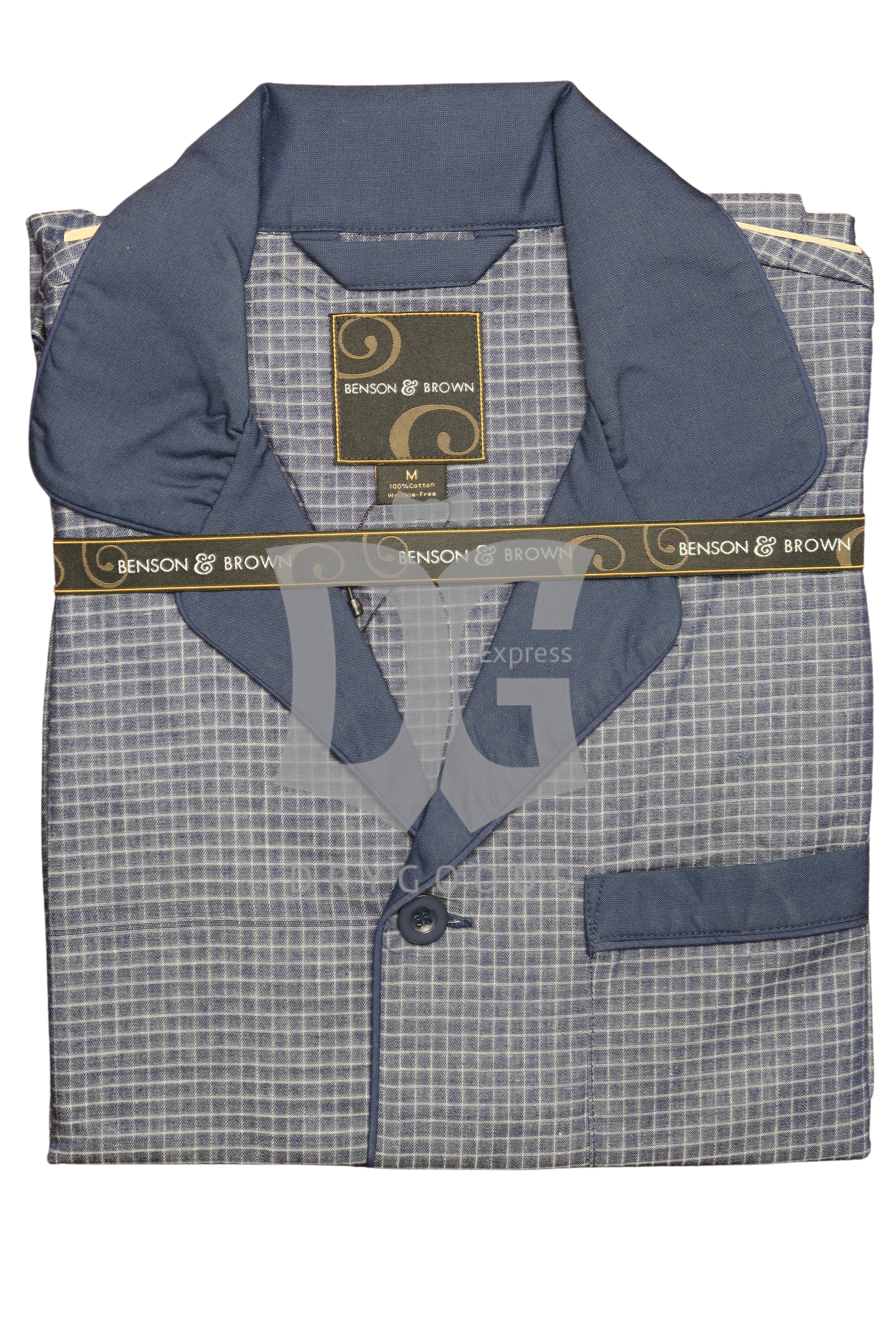 Benson & Brown Mens Cotton Pajamas