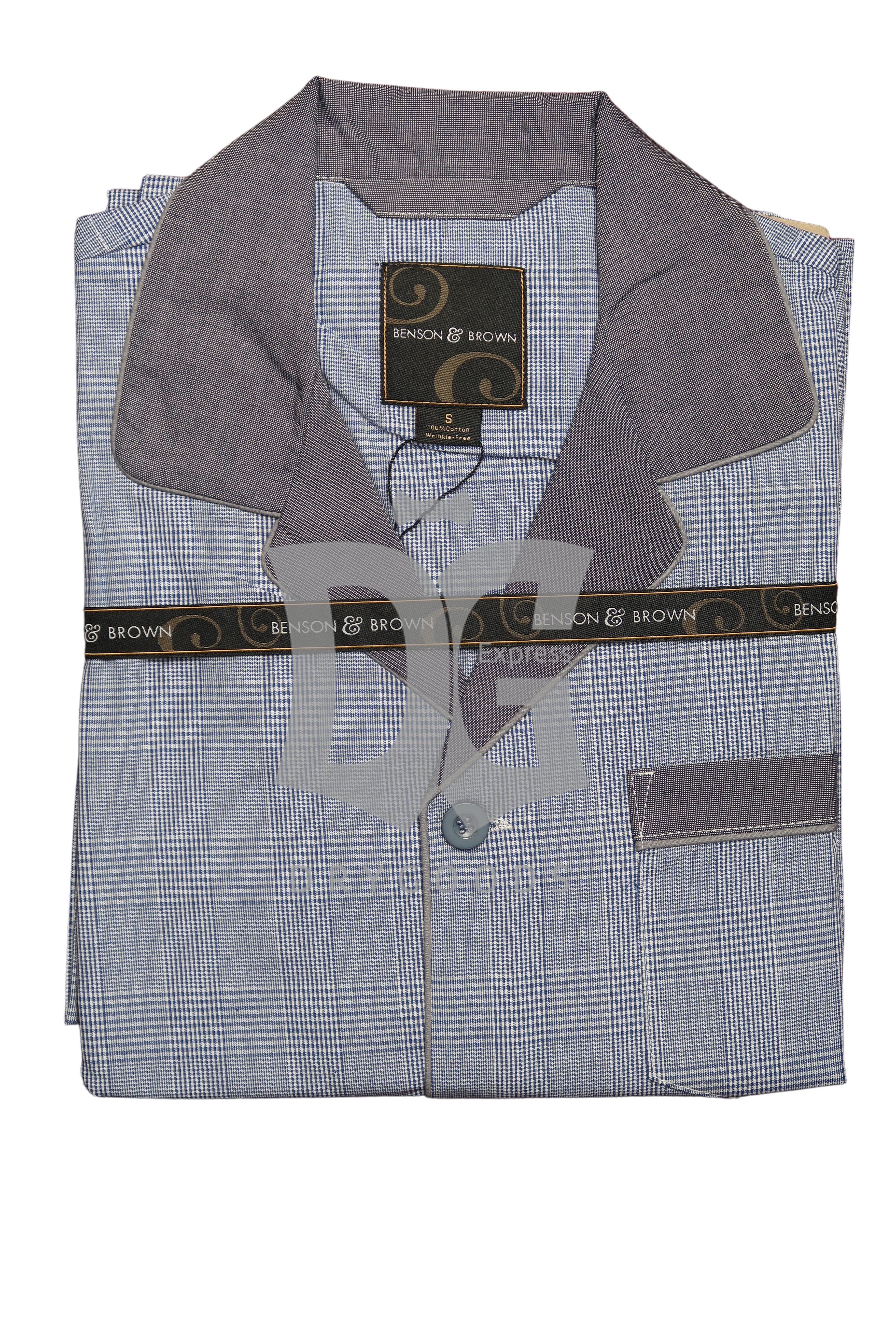 Benson & Brown Mens Cotton Pajamas