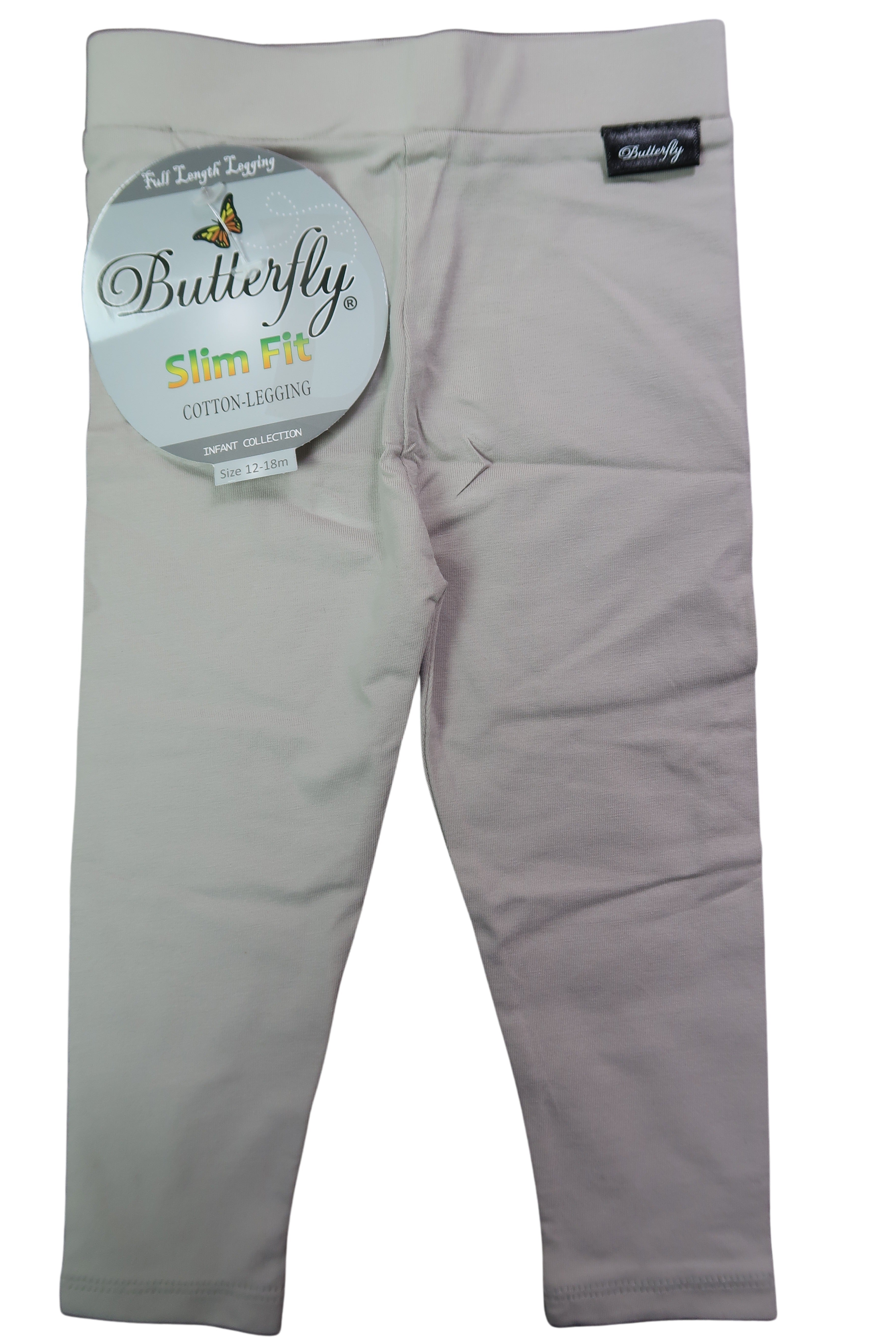 Butterfly Kids Cotton Knit Legging Slim Fit