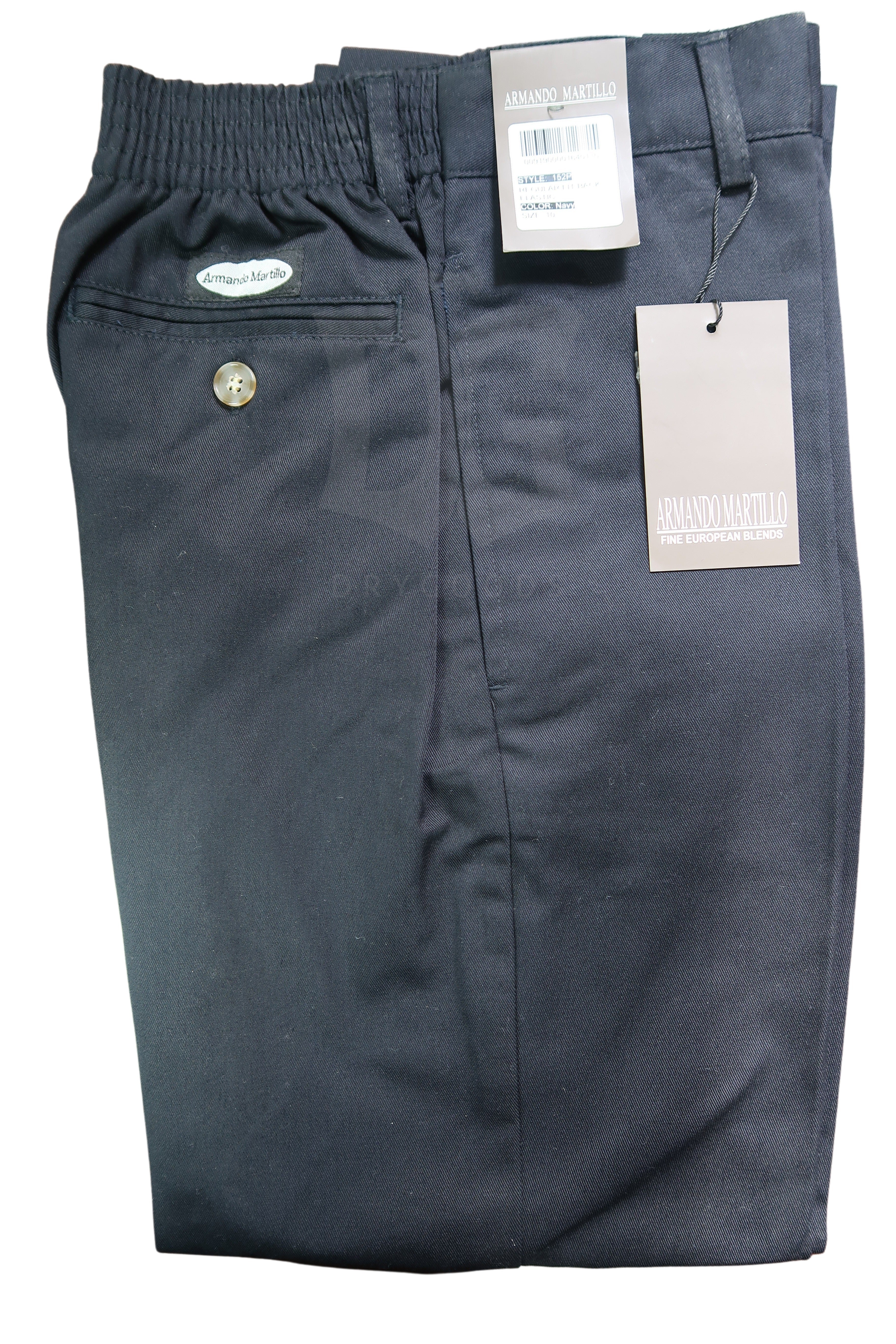 Armando Martillo Boys Navy Weekday Pants