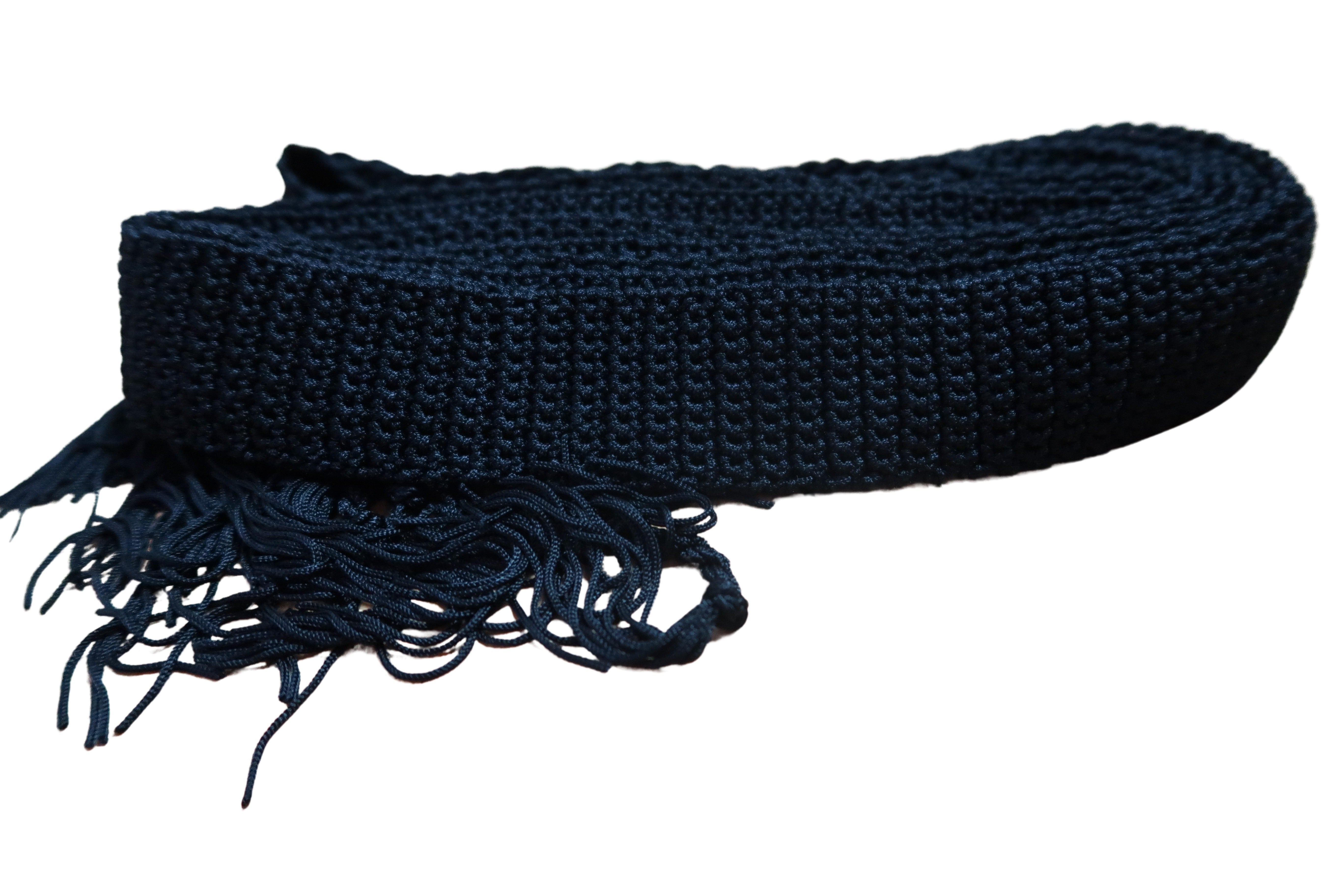 Silk Flat Gartel Hand Crochet