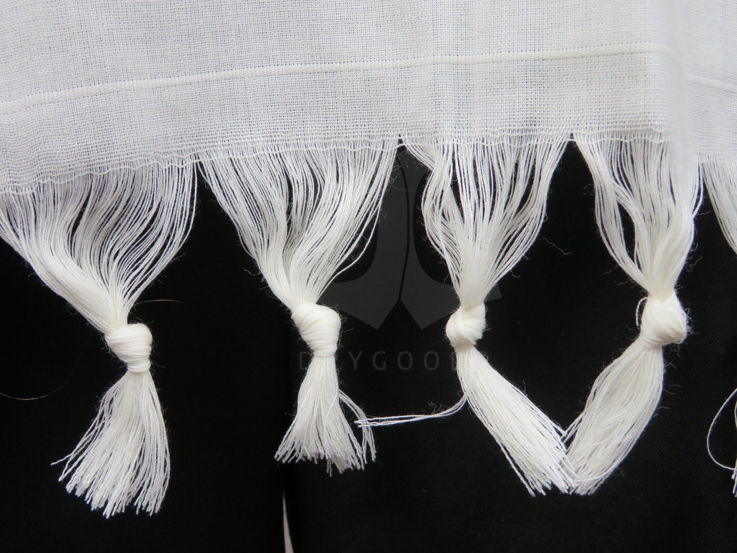 Keter Wool Tzizis-Blue With Fringes