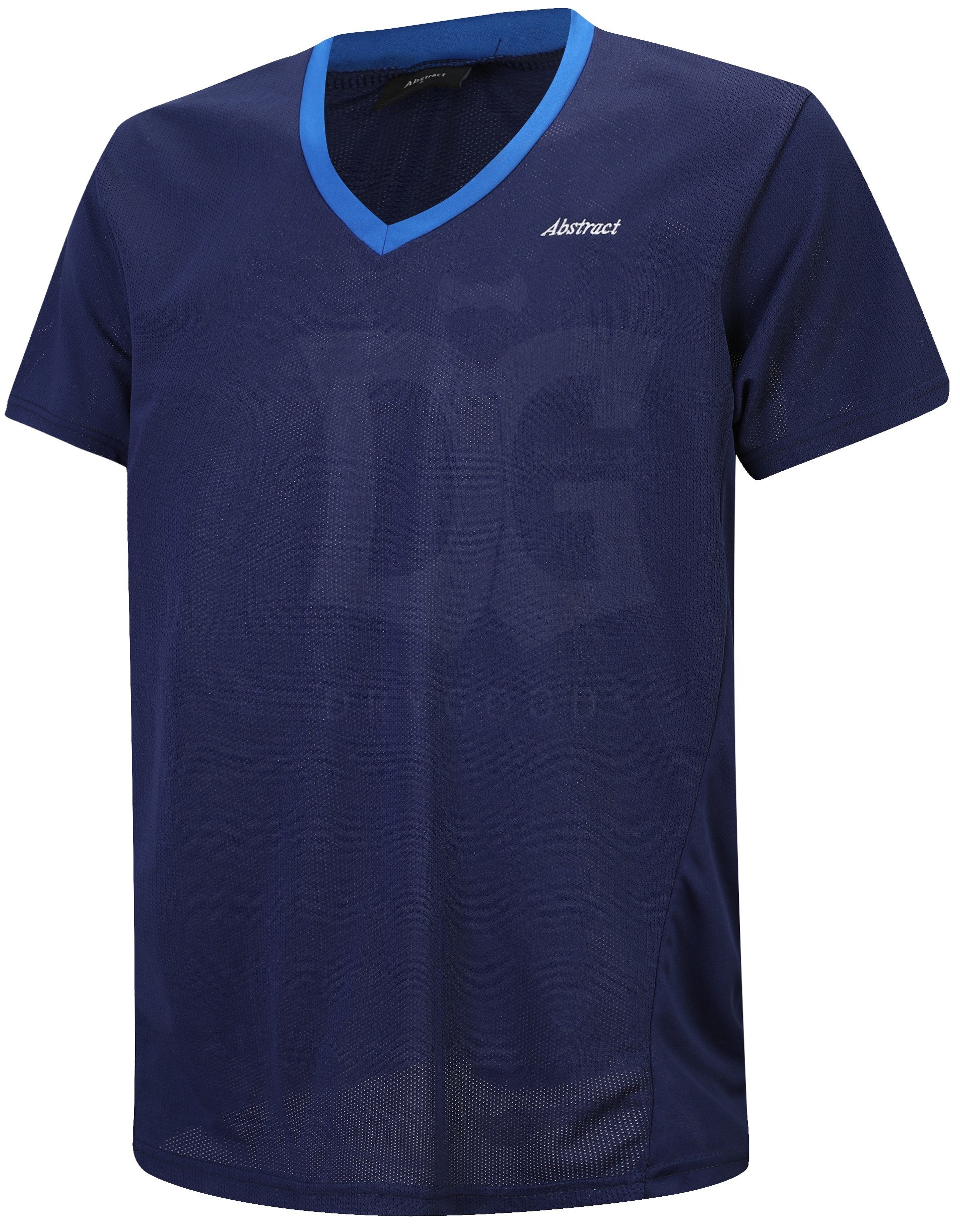 Abstract Boy's Navy Bathing T-Shirt