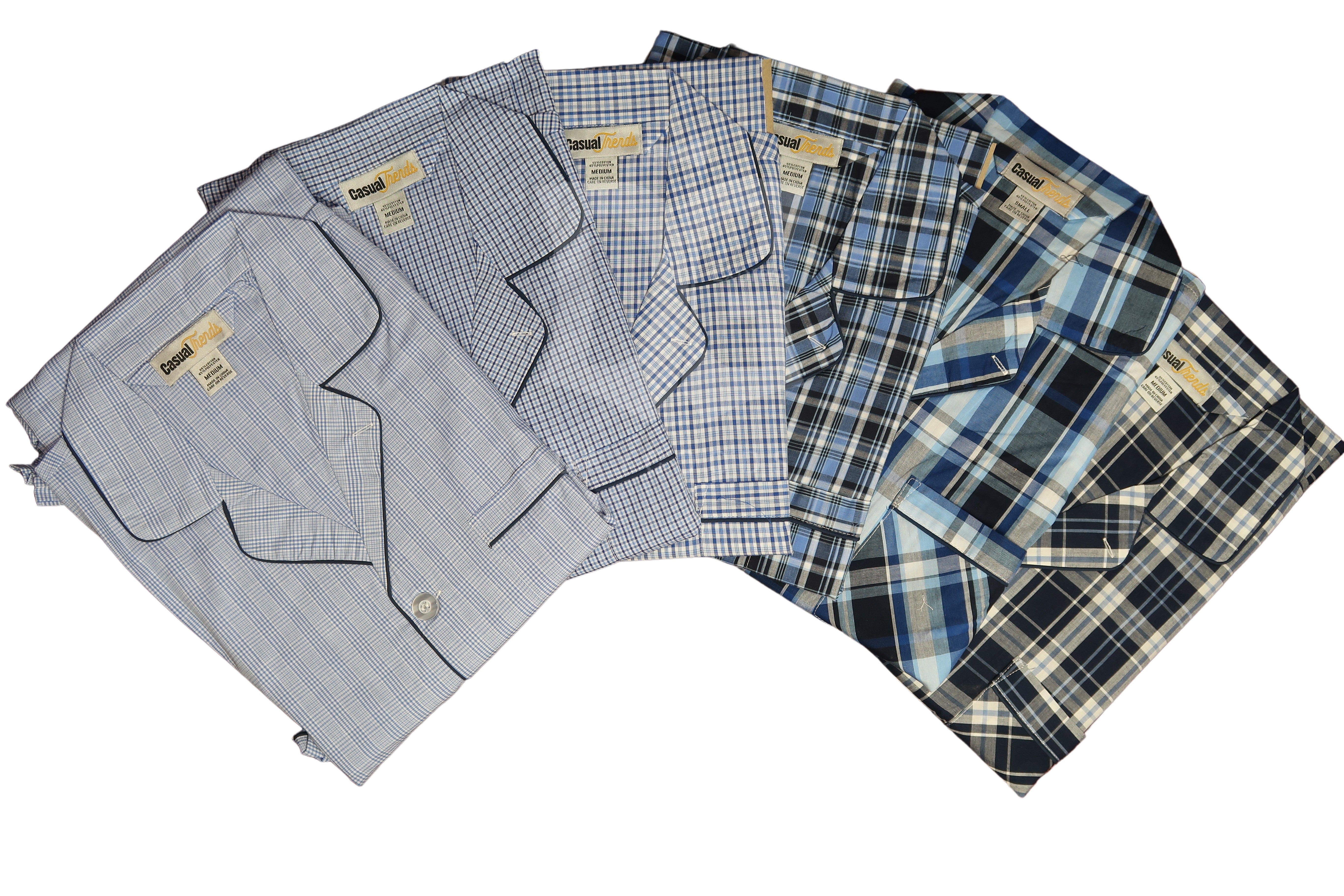 Casual Trends Mens Assorted Night Shirt