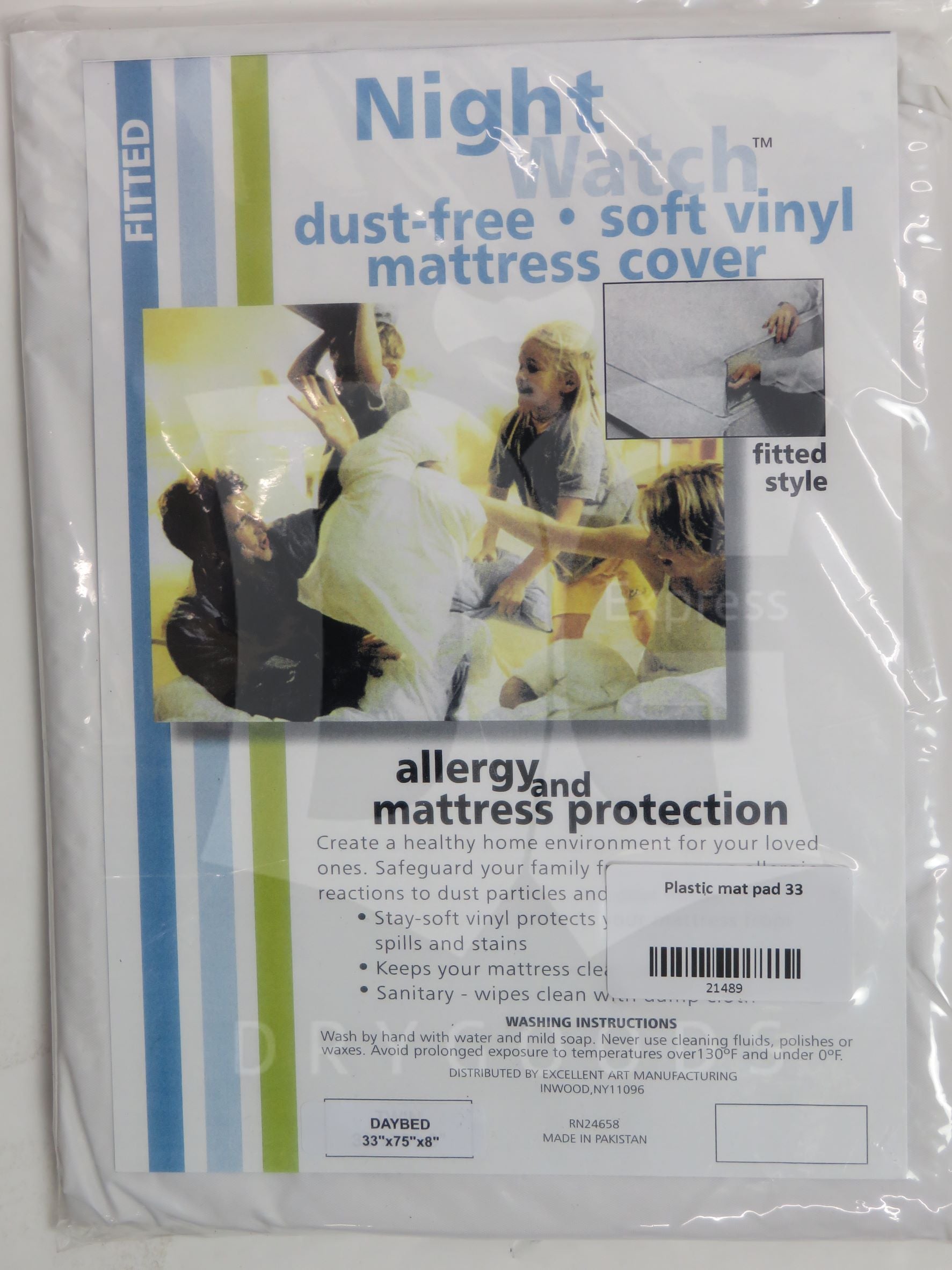 Night Watch Plastic Mattress Protector
