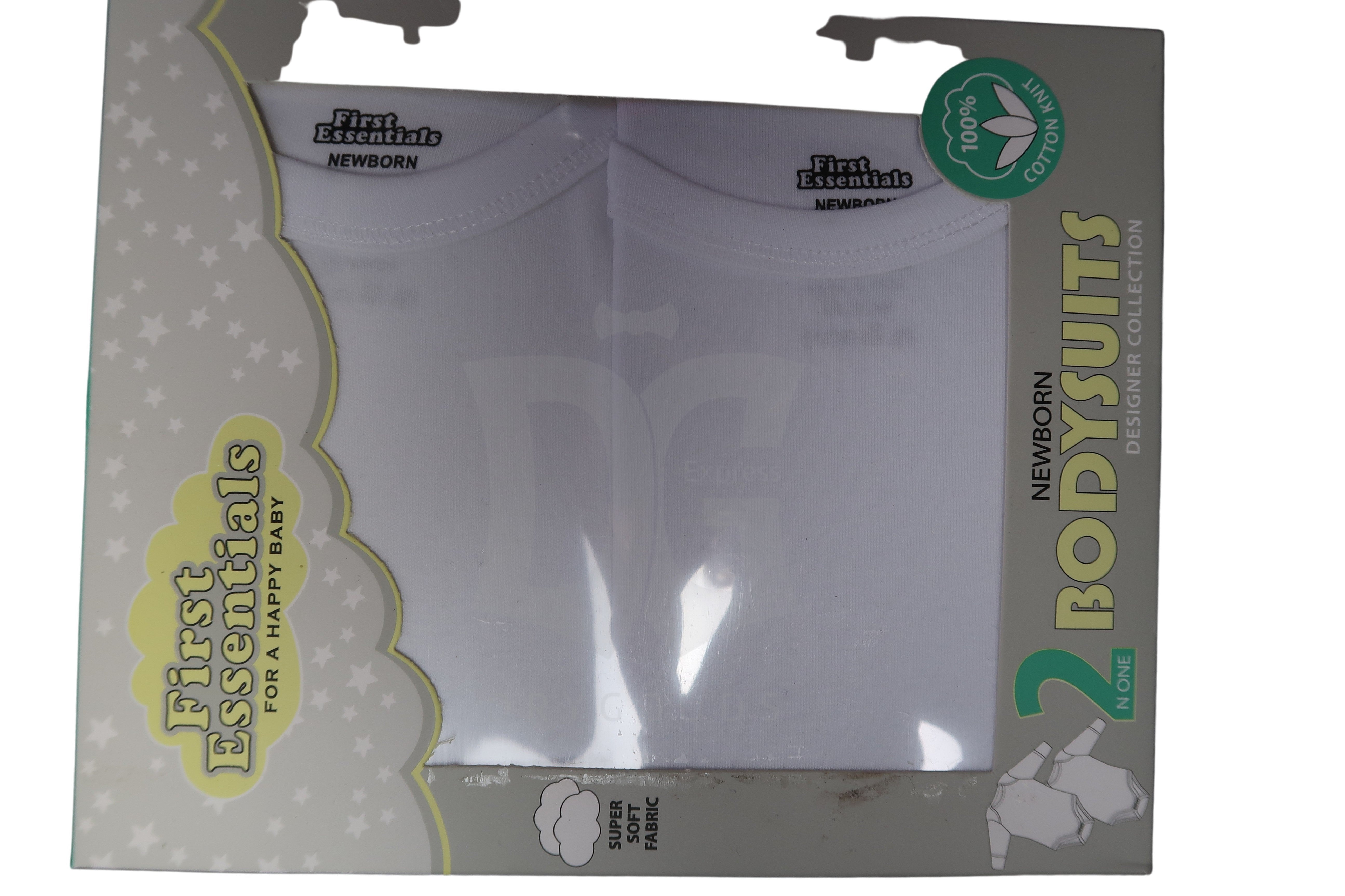 First Essentials Onesie With Cuff