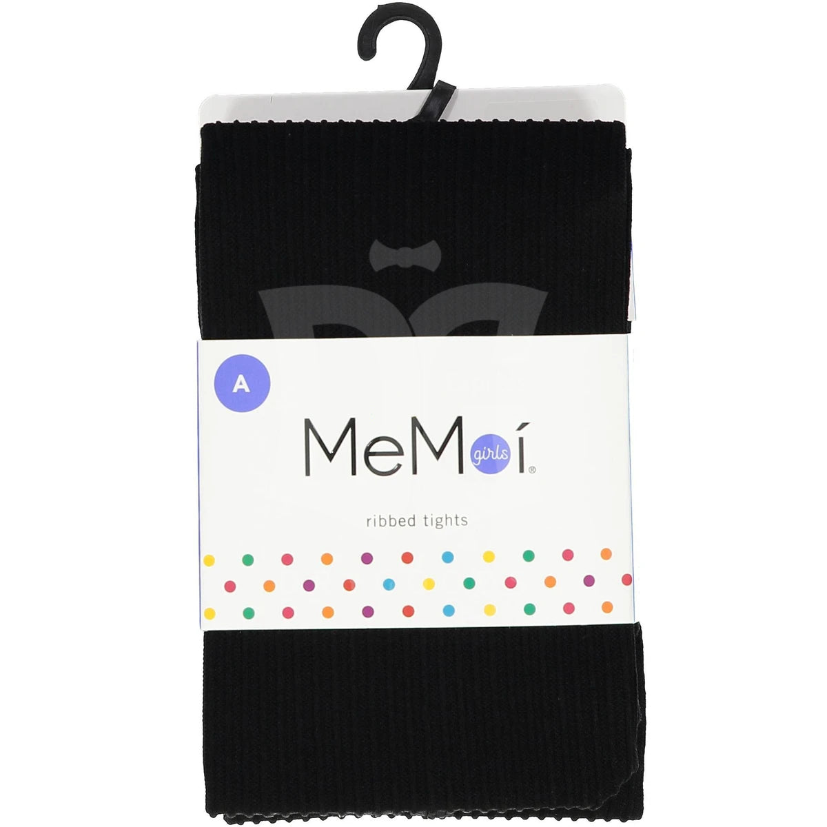 Memoi Girls Microfober Ribbed Tights