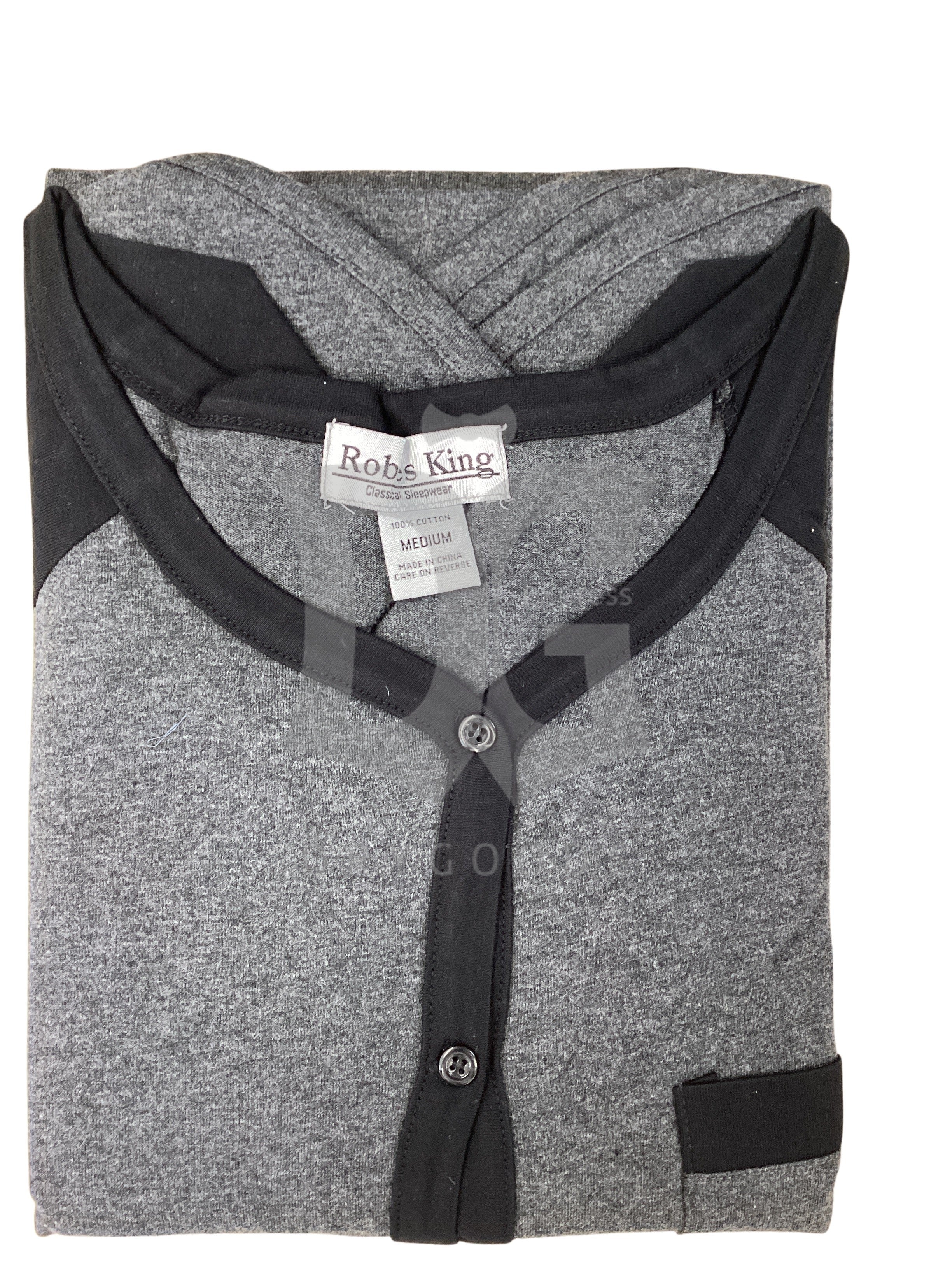 Robes King Mens Knit Night Shirt