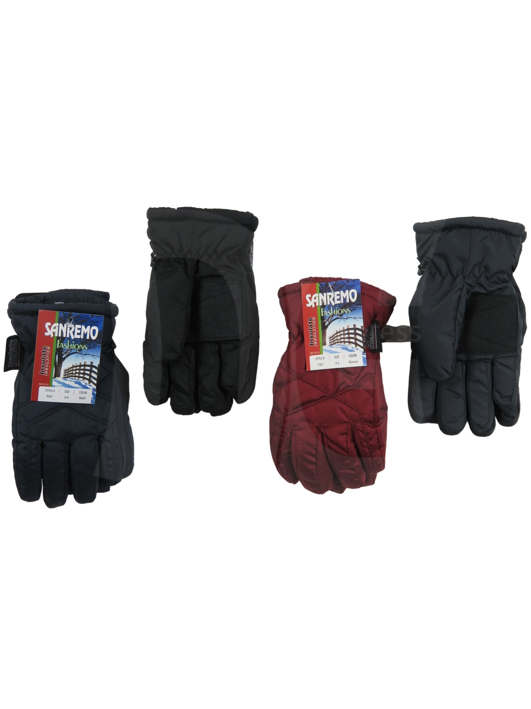 Sanremo Kid's Ski Gloves