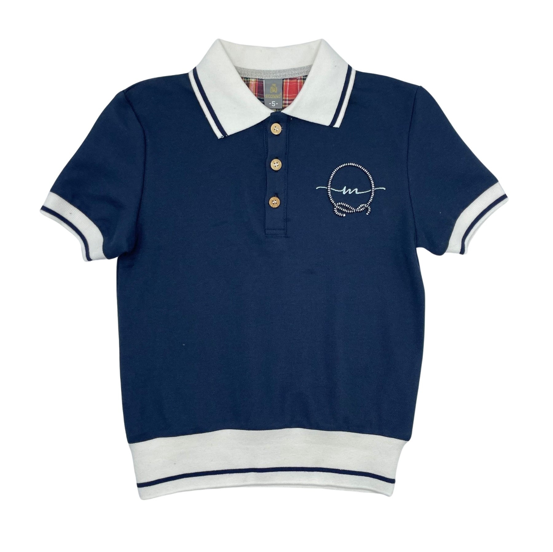 Siccinino Nautical Navy Rugby S/S