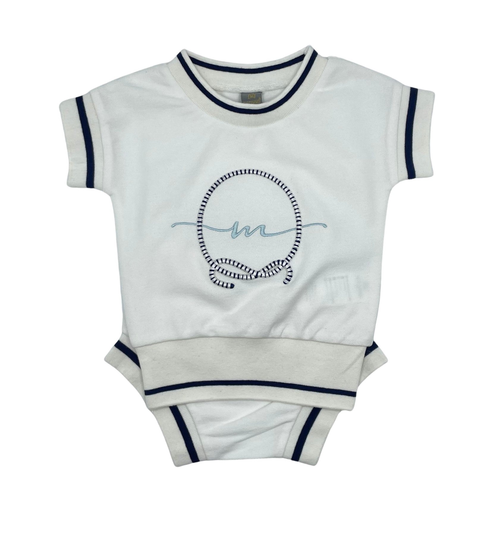 Nautical Navy Baby Set