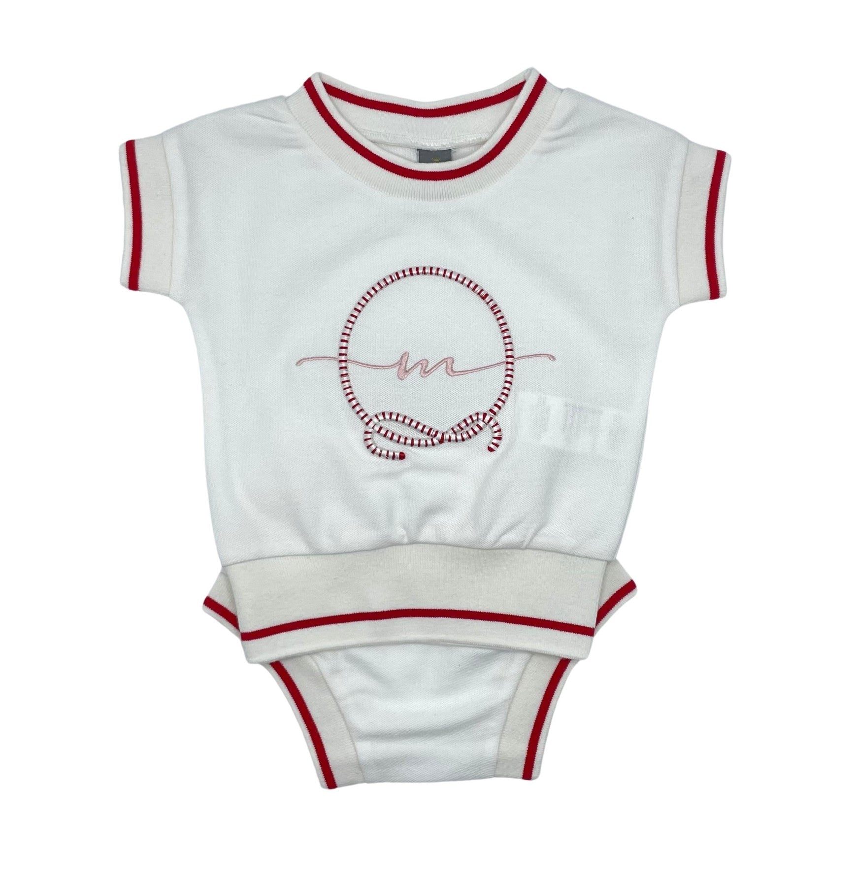 Nautical Red Baby Set