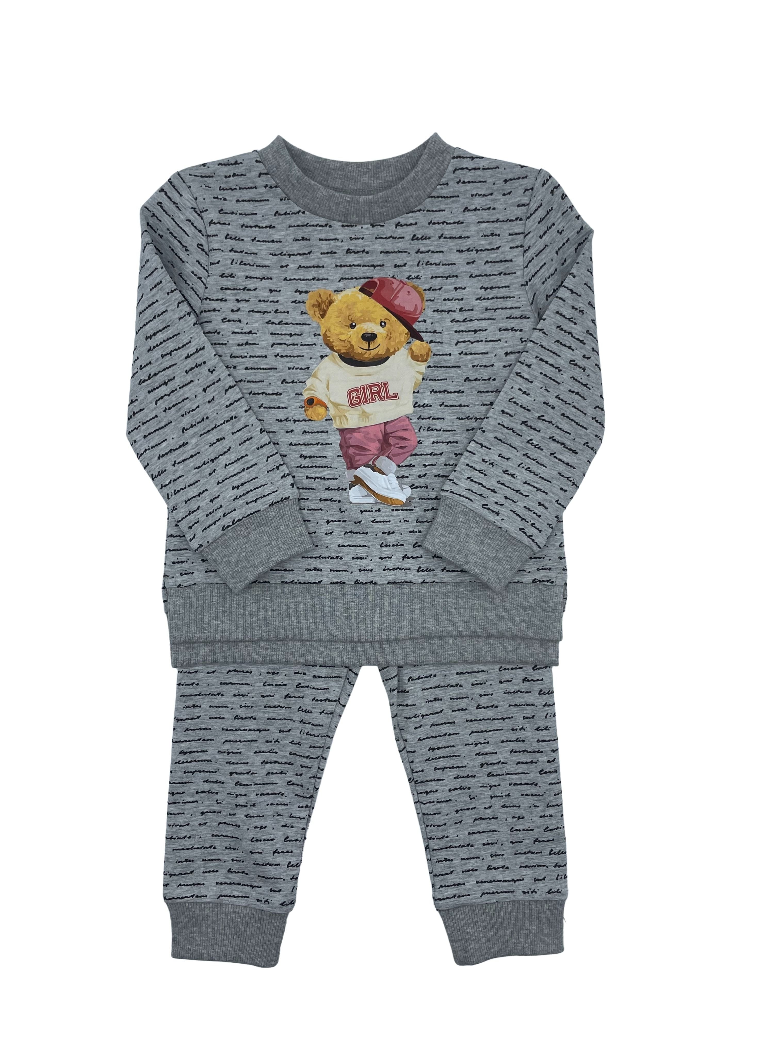 Sister Fruit Newspaper Teddy Pajamas