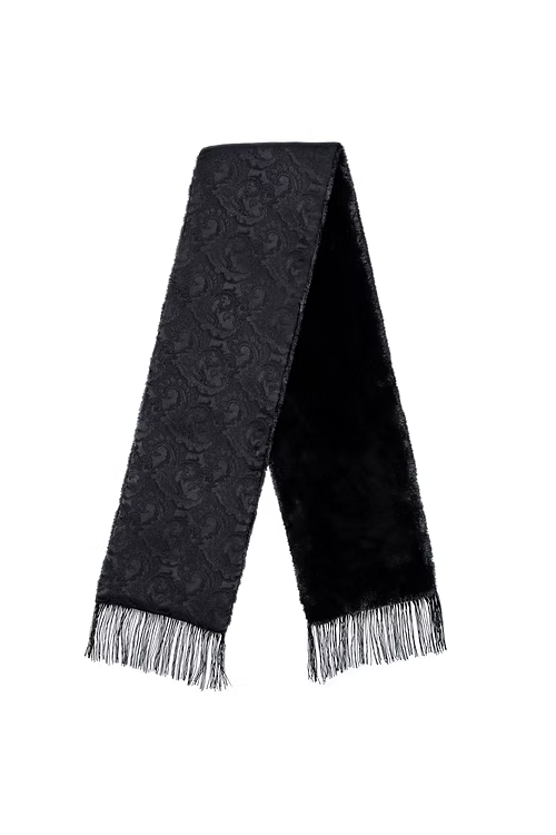 Lucci Men's Reversible Silk & Fur #42